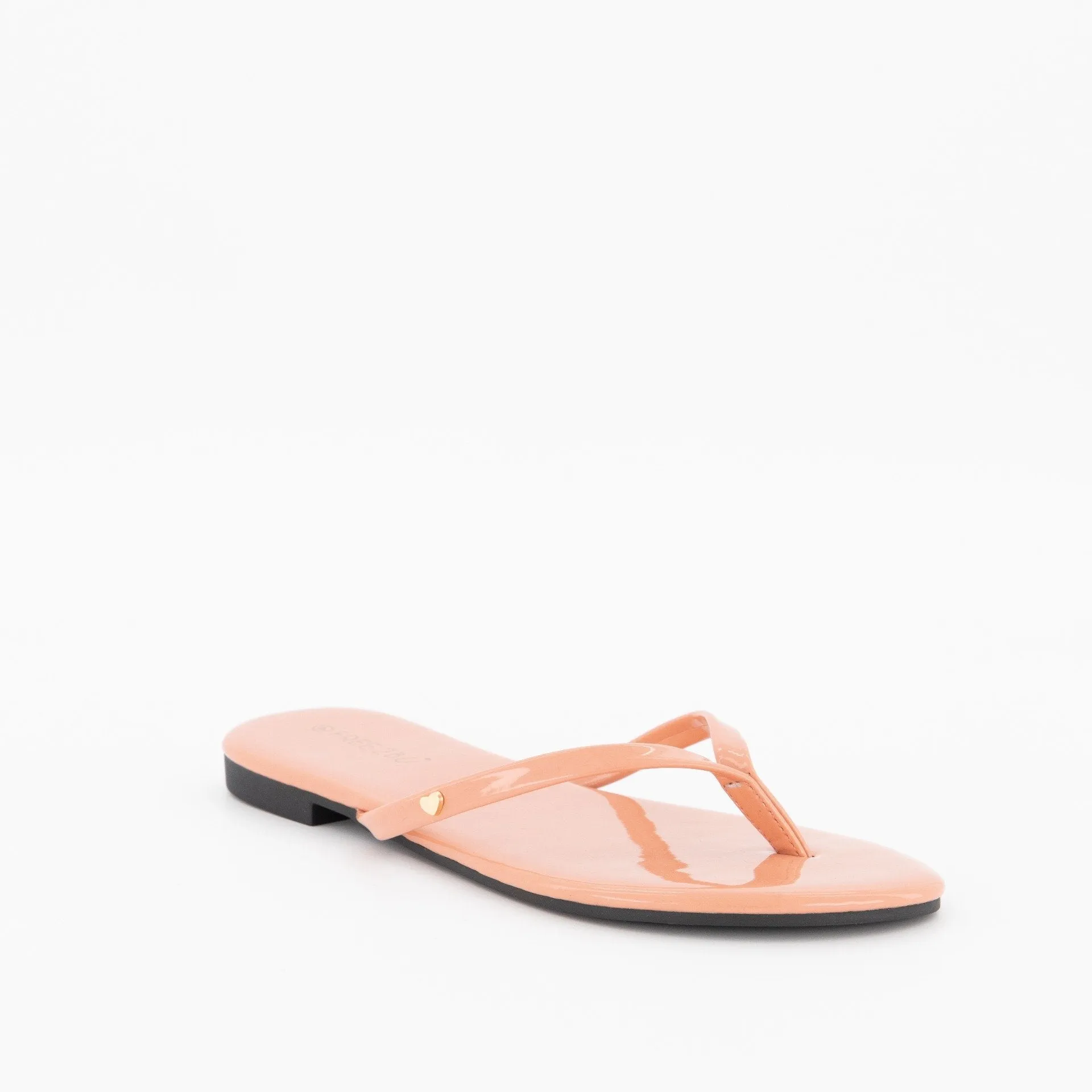 Ladies-Thong Sandal - Coral