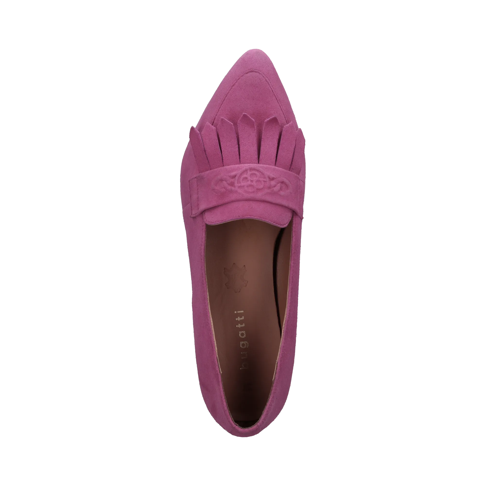Leder Loafers pink