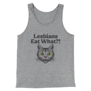 Lesbians Eat What? Men/Unisex Tank Top