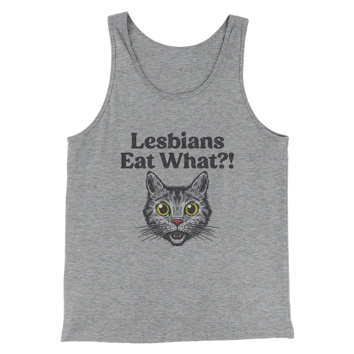 Lesbians Eat What? Men/Unisex Tank Top