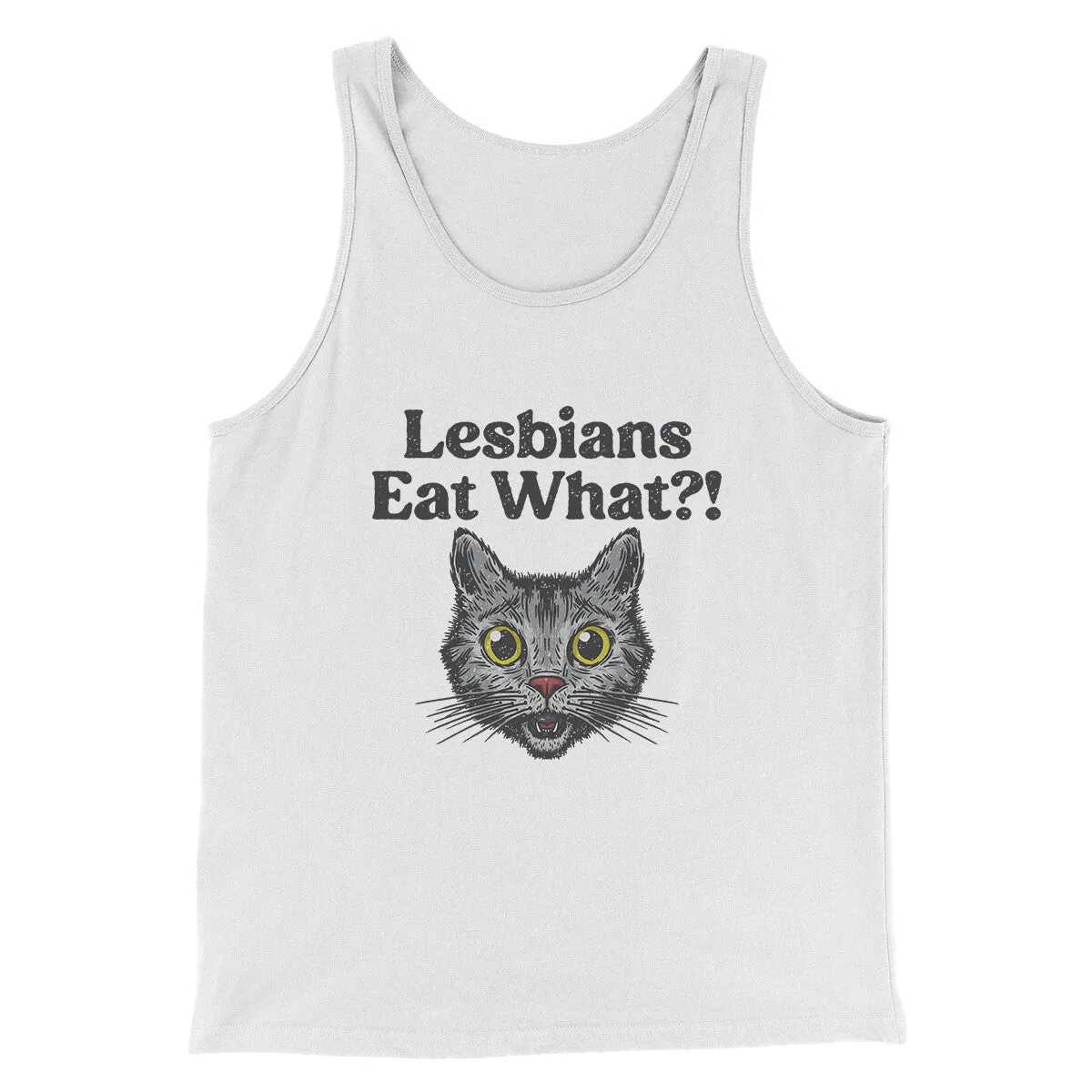 Lesbians Eat What? Men/Unisex Tank Top