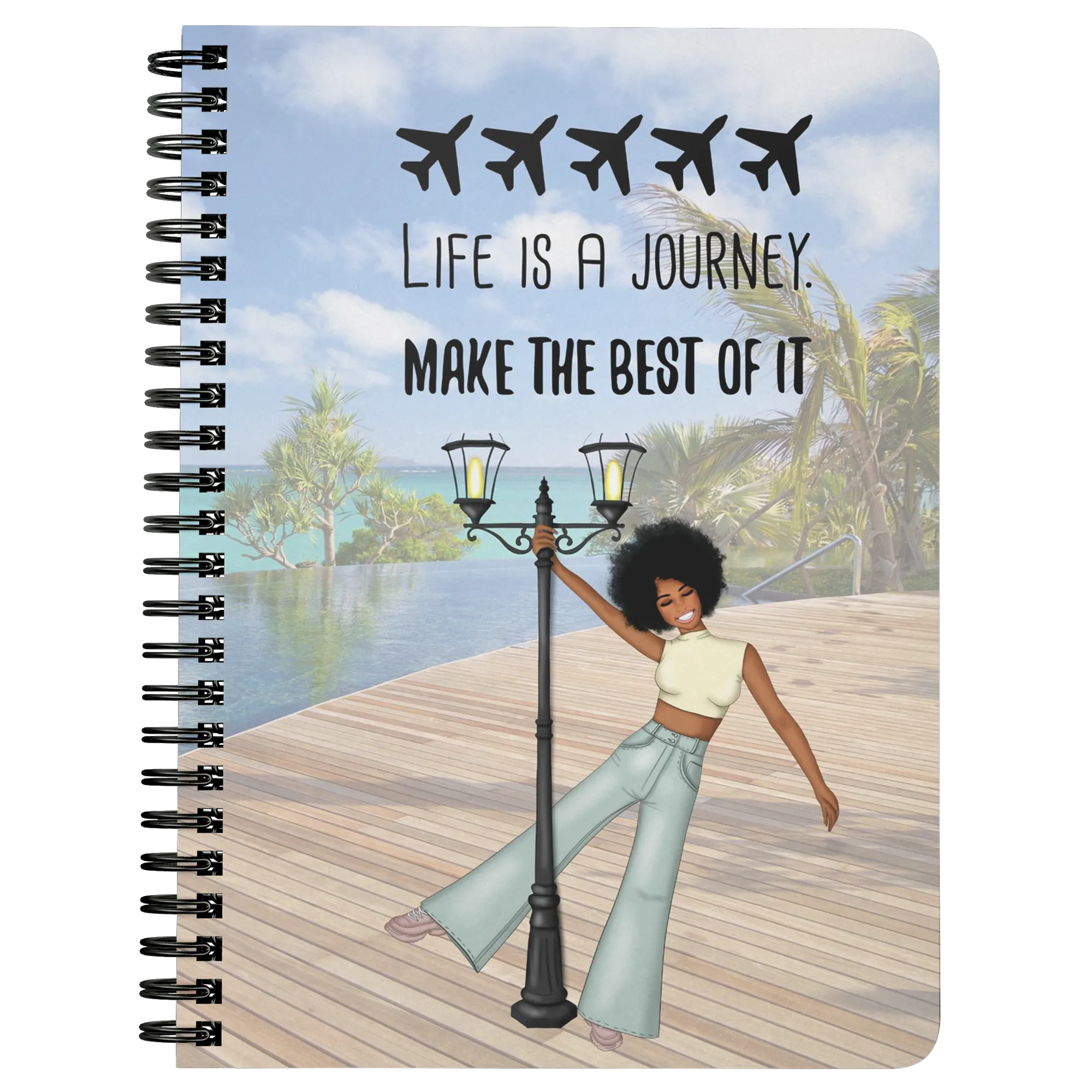 Life is a Journey | Travel Journal | Travel Notebook | World Travel Notes