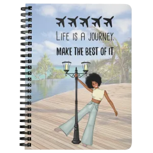 Life is a Journey | Travel Journal | Travel Notebook | World Travel Notes