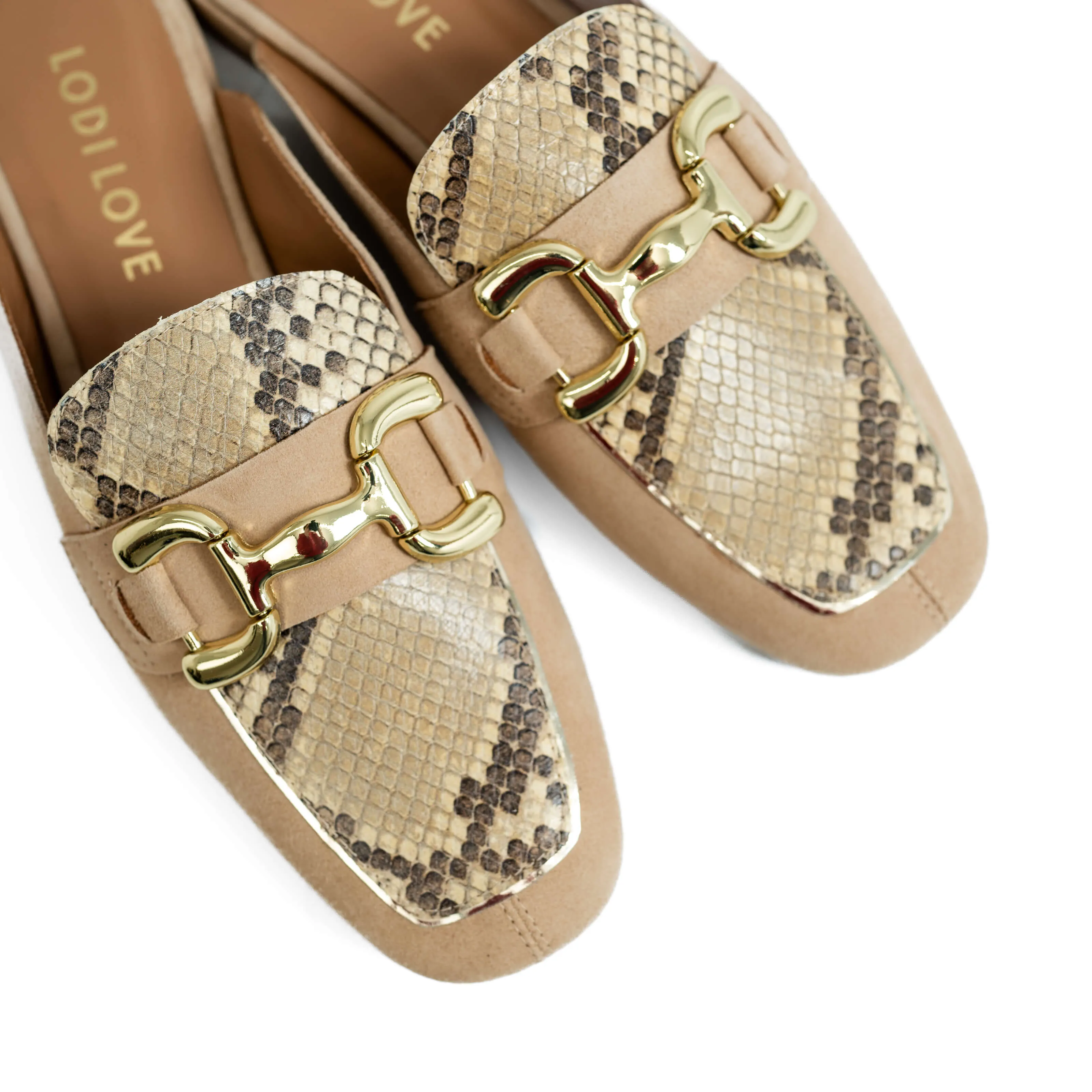 LODI LOVE Beige Mules