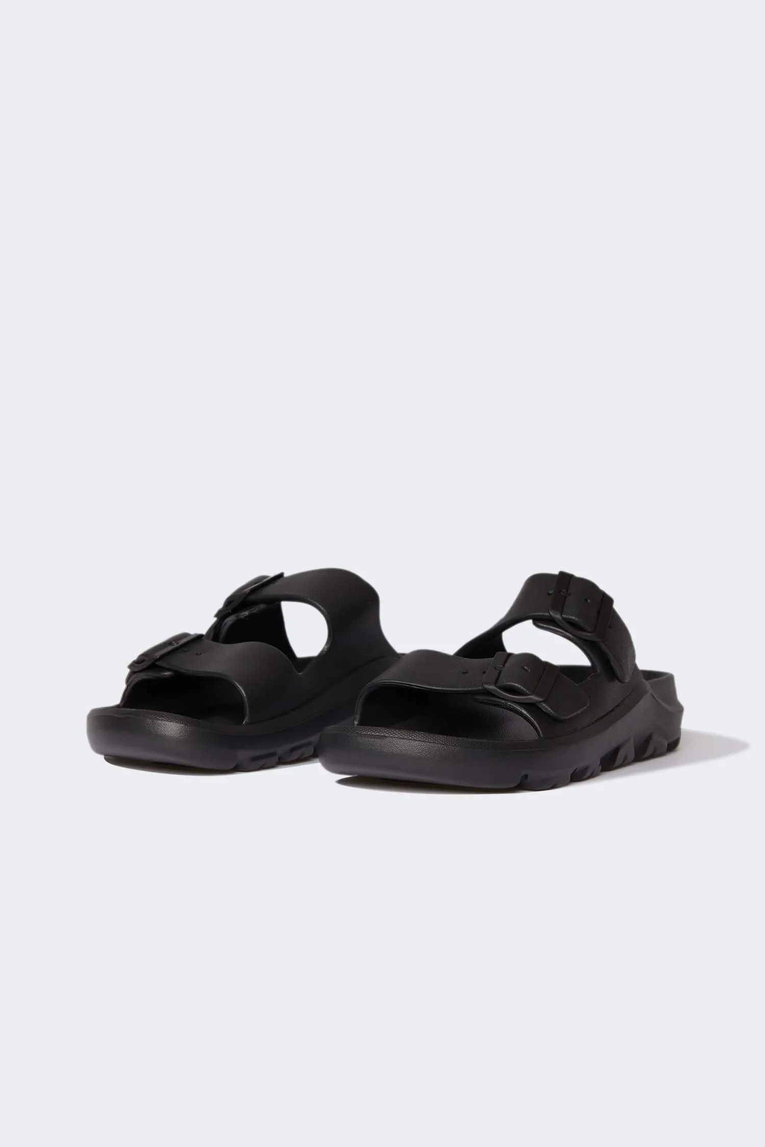 Man Flat Sole Double Banded Eva Slippers
