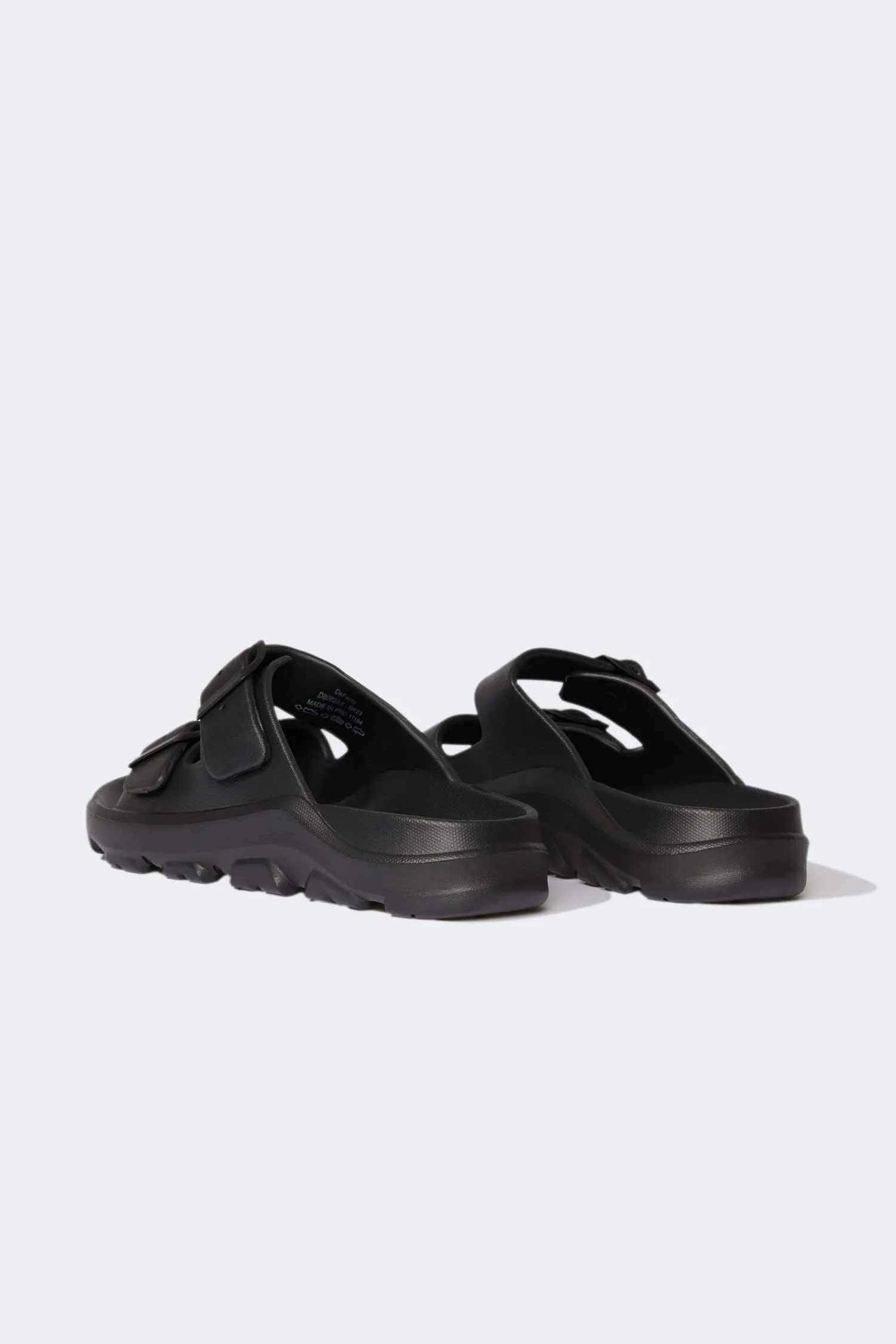 Man Flat Sole Double Banded Eva Slippers