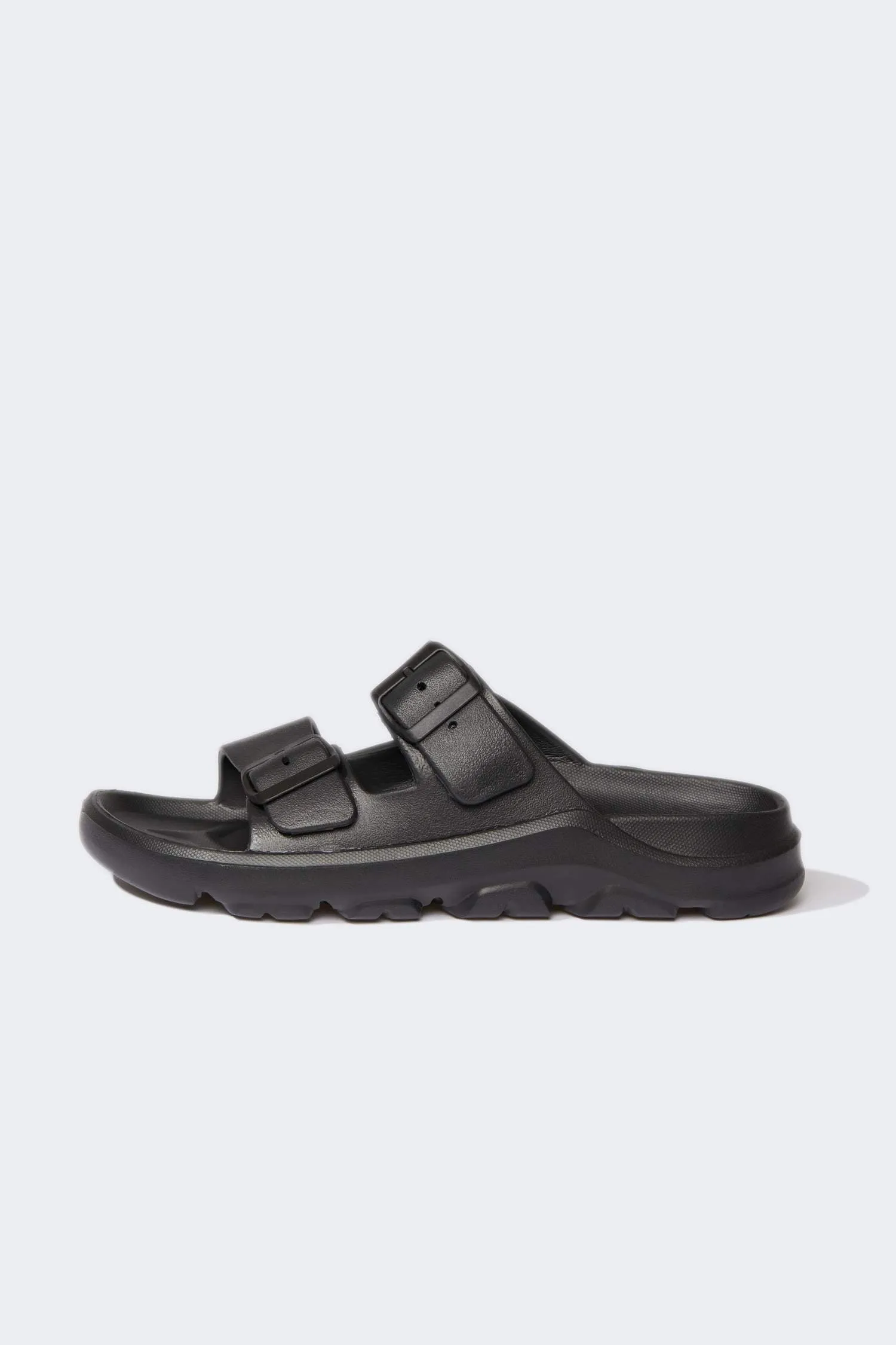 Man Flat Sole Double Banded Eva Slippers