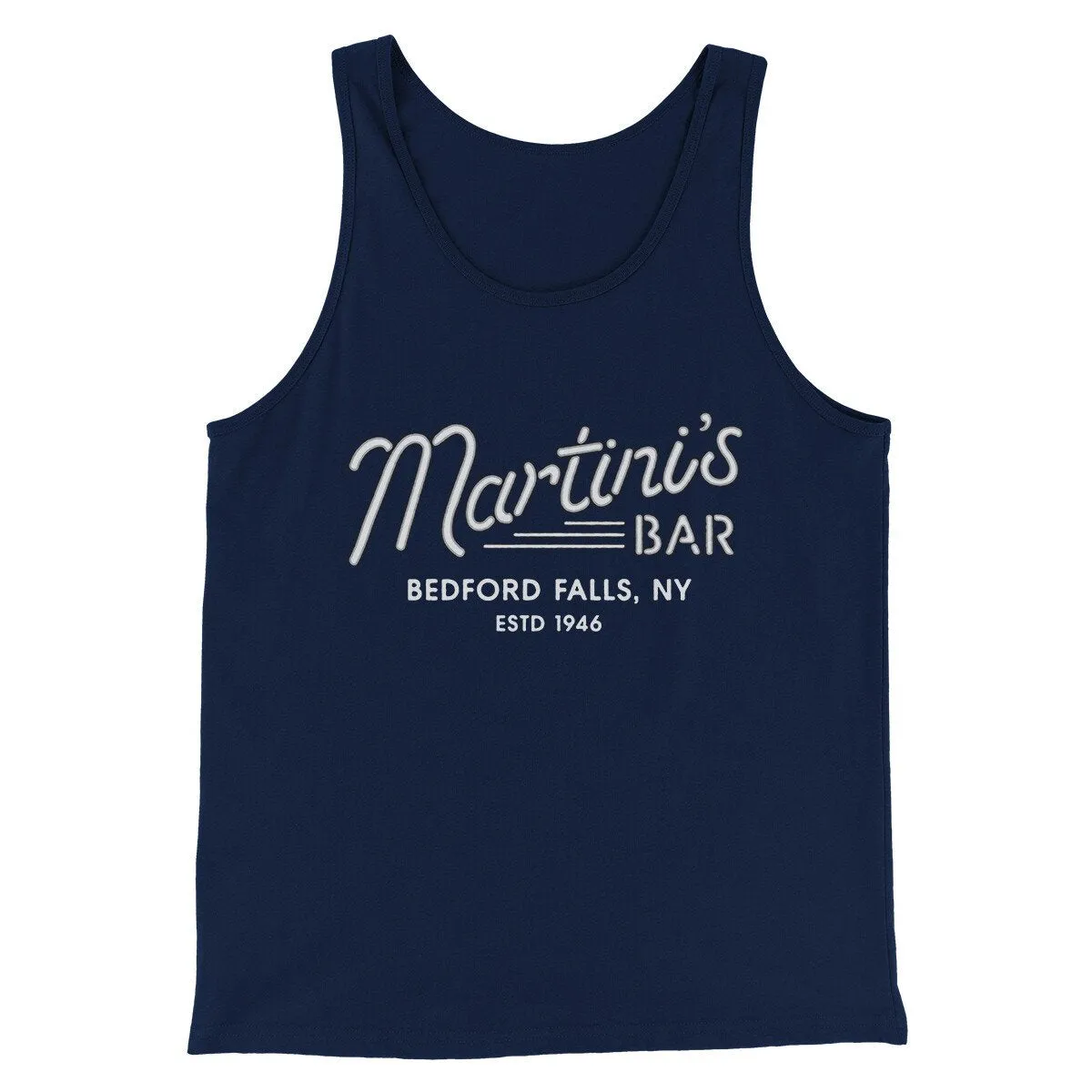 Martinis Bar Funny Movie Men/Unisex Tank Top