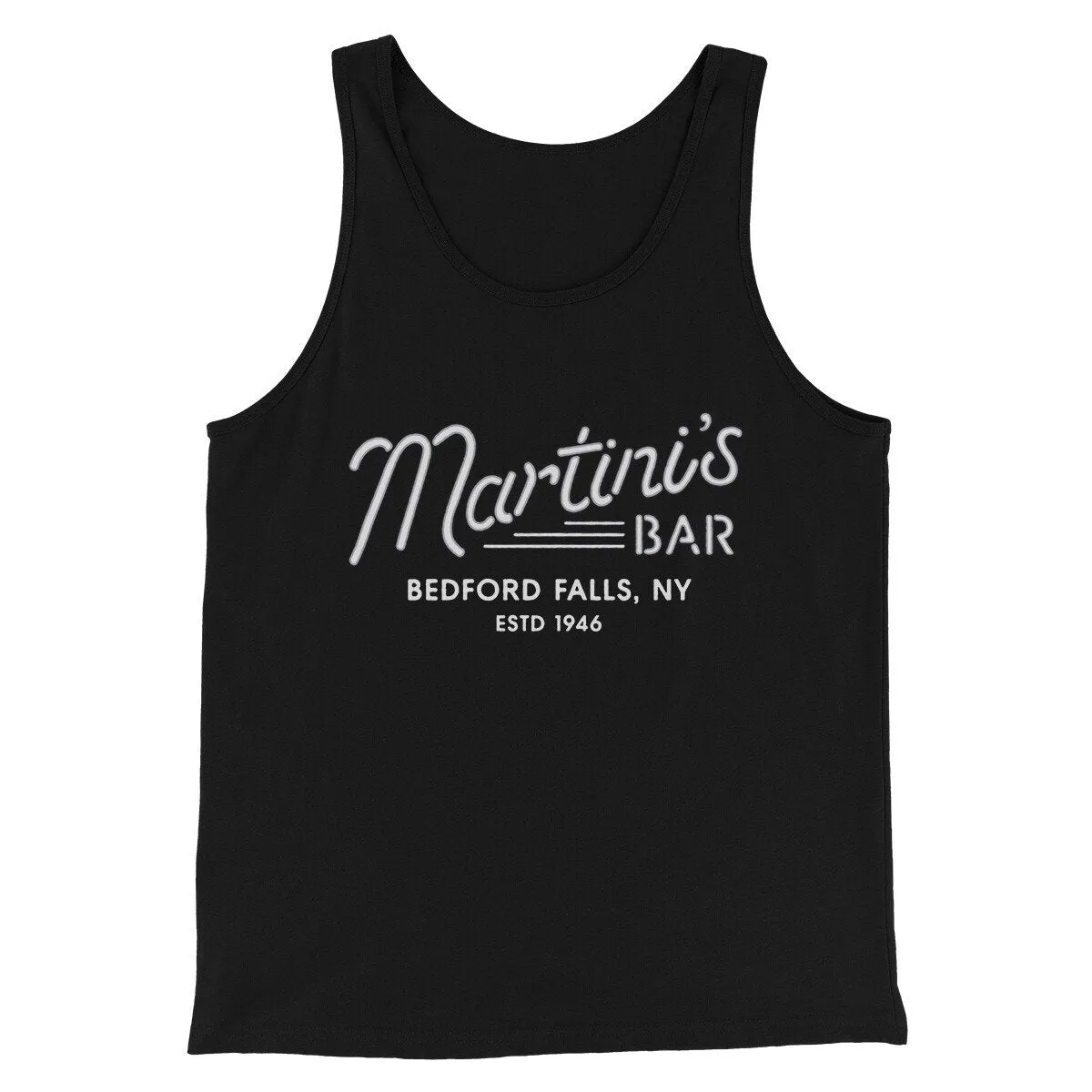 Martinis Bar Funny Movie Men/Unisex Tank Top