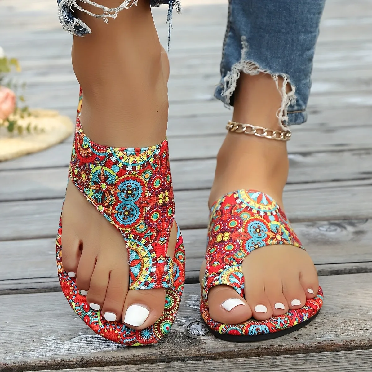 Melanie - Casual leather orthopedic sandals