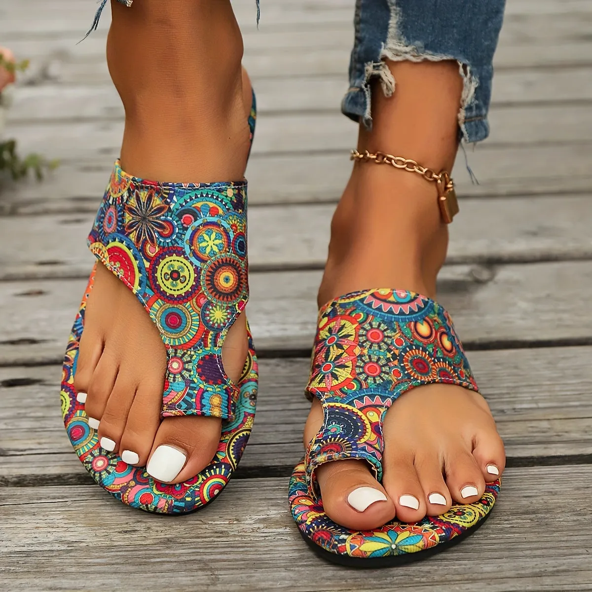 Melanie - Casual leather orthopedic sandals