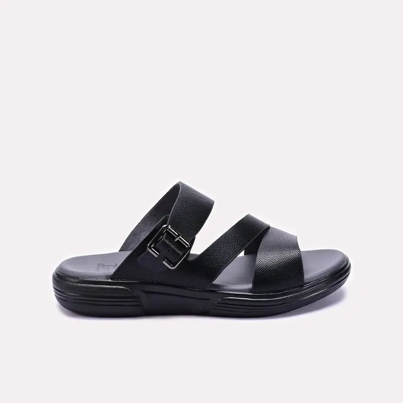 Mens Black Casual Slippers 0151117