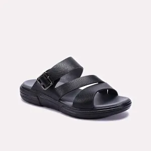 Mens Black Casual Slippers 0151117