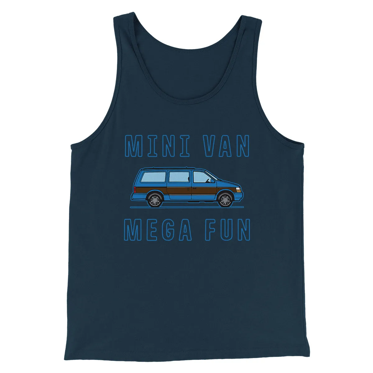 Mini Van Mega Fun Funny Men/Unisex Tank Top