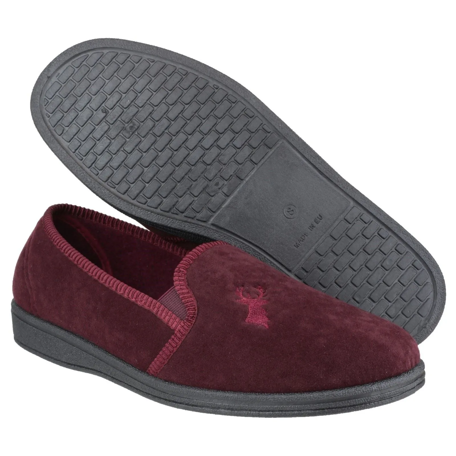 Mirak Men Slipper - Stag in 3 Colours, 6 to 12