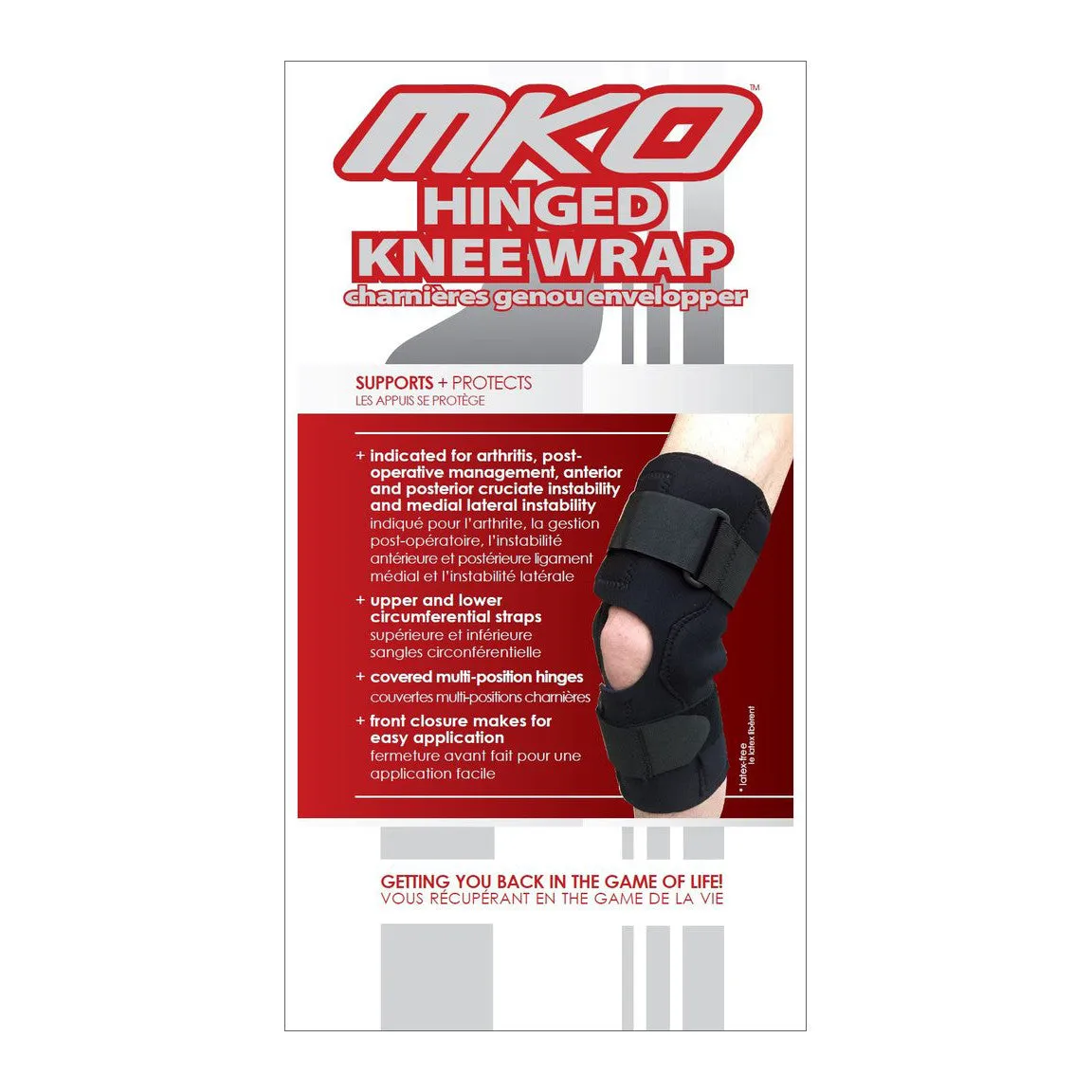 MKO Hinged Knee Wrap