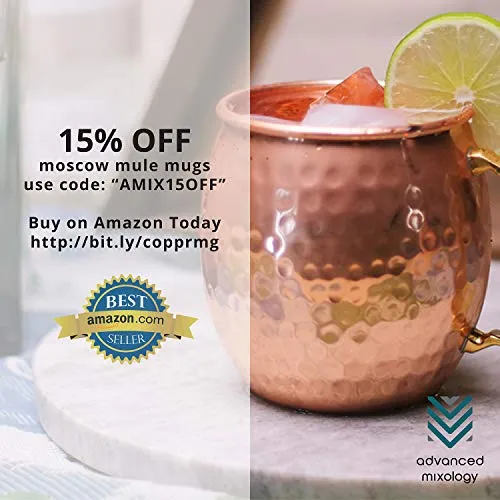 Mule Science Authentic Moscow Mule Copper Mugs Set of 16 (16oz) | Solid Barrel 100% Copper Cups Set w/ 16 Straws, 16 Coasters & 2 Shot Glasses | Handcrafted Tarnish-Resistant Food Grade Lacquer Coat