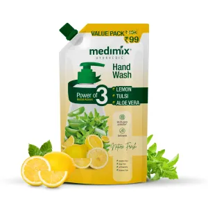 Nature Fresh Hand Wash with Lemon, Tulsi, & Aloe Vera 675ml