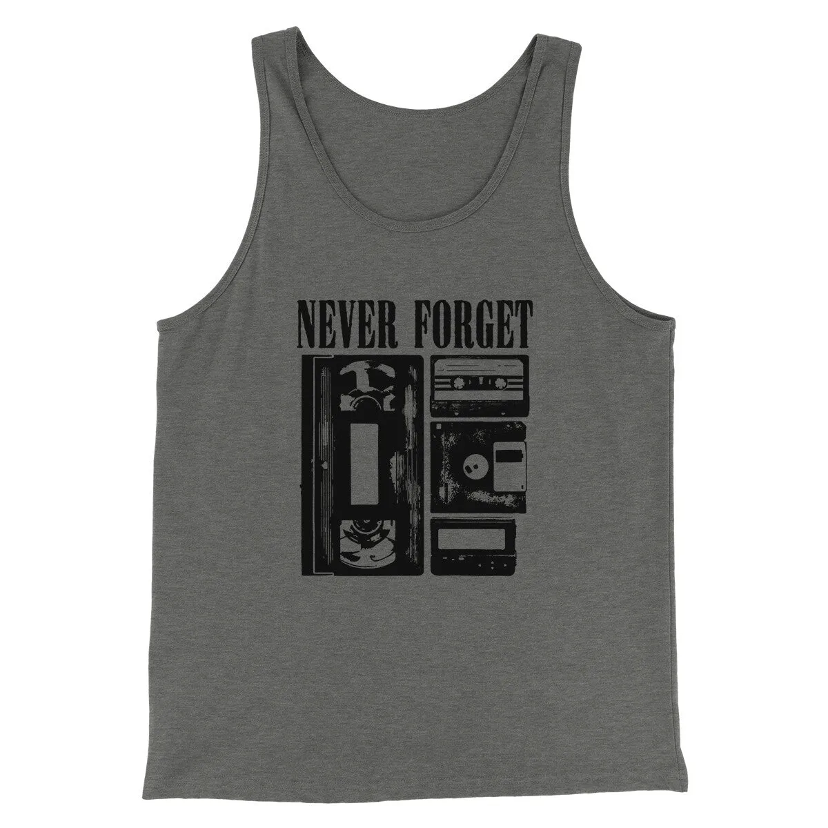 Never Forget Funny Movie Men/Unisex Tank Top