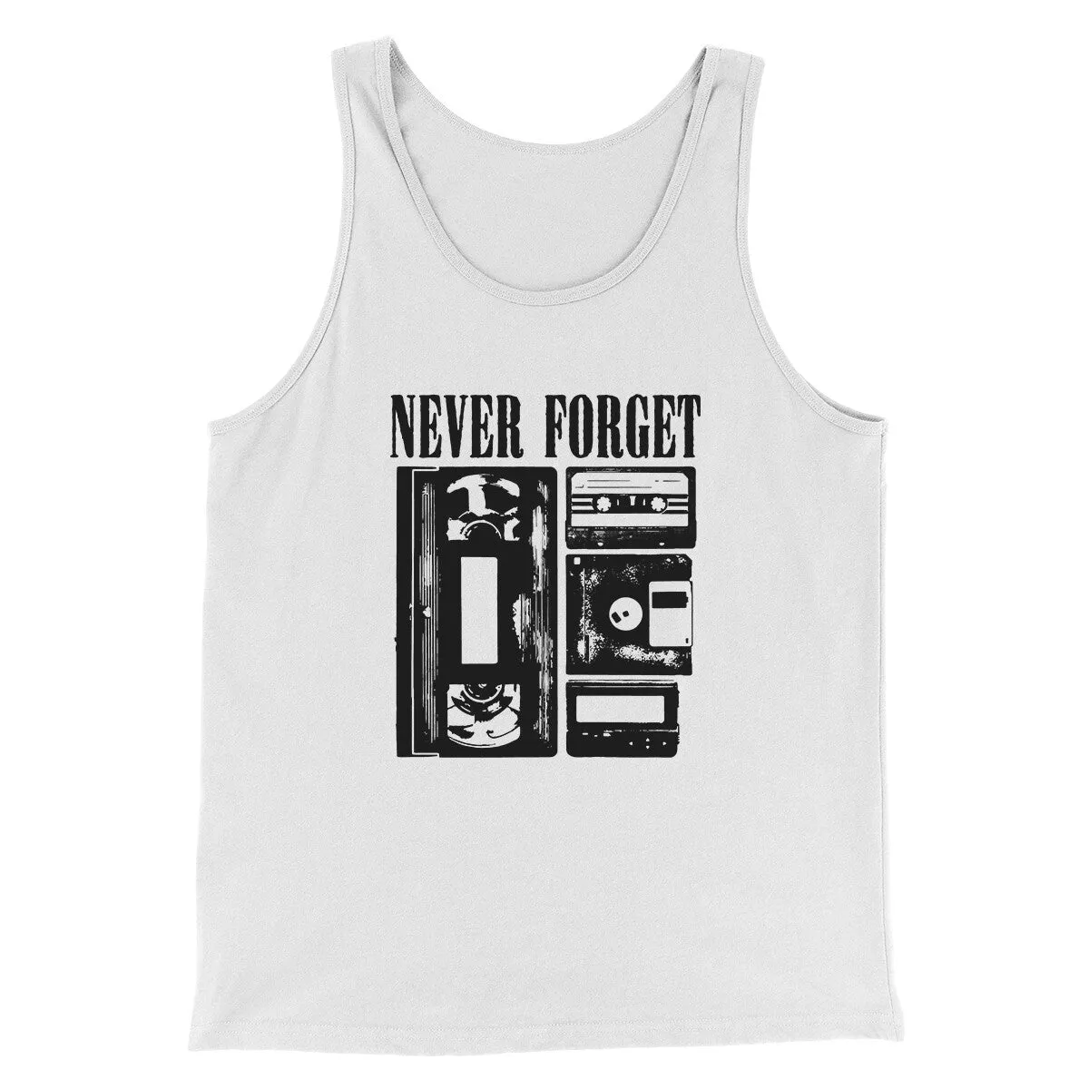 Never Forget Funny Movie Men/Unisex Tank Top
