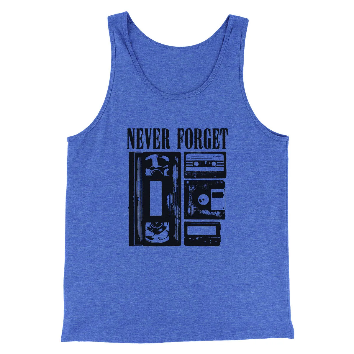 Never Forget Funny Movie Men/Unisex Tank Top