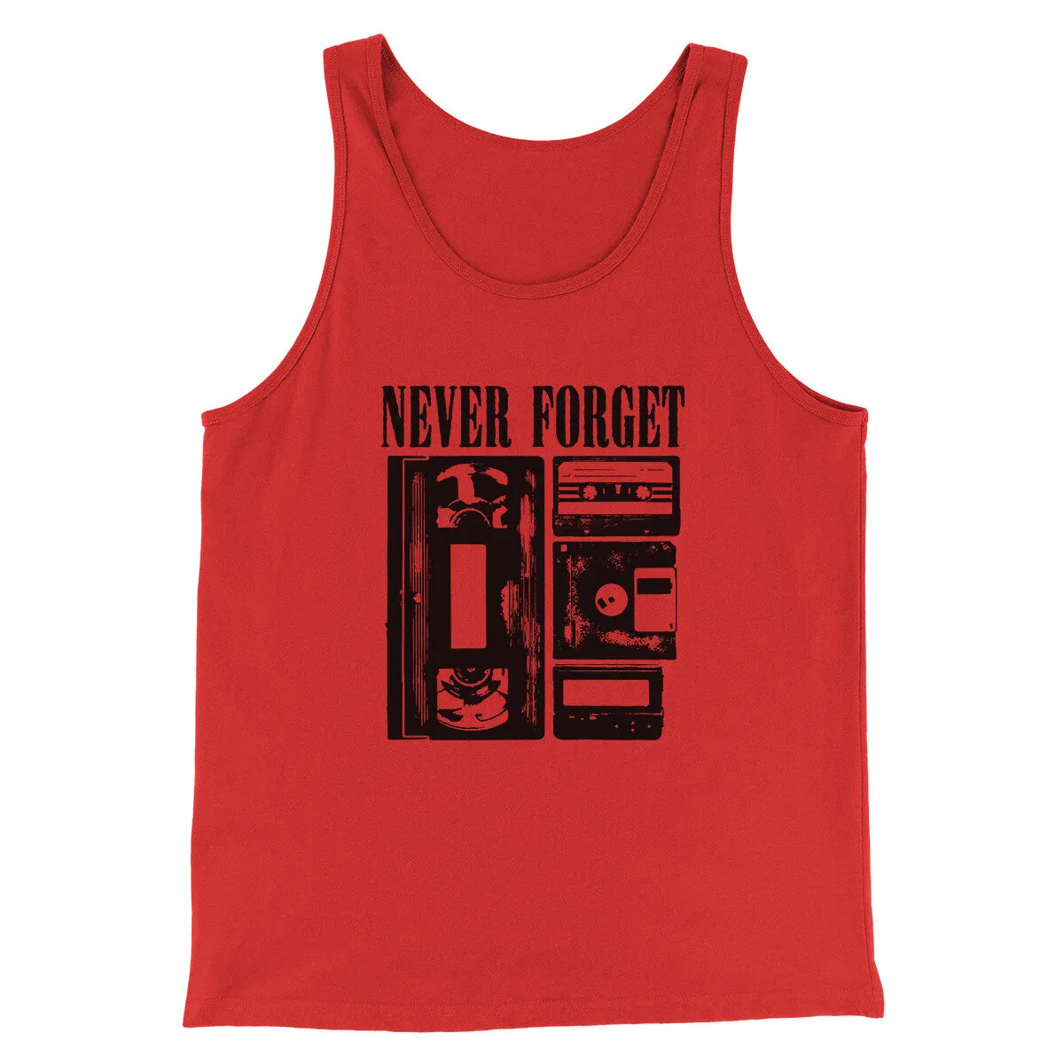 Never Forget Funny Movie Men/Unisex Tank Top