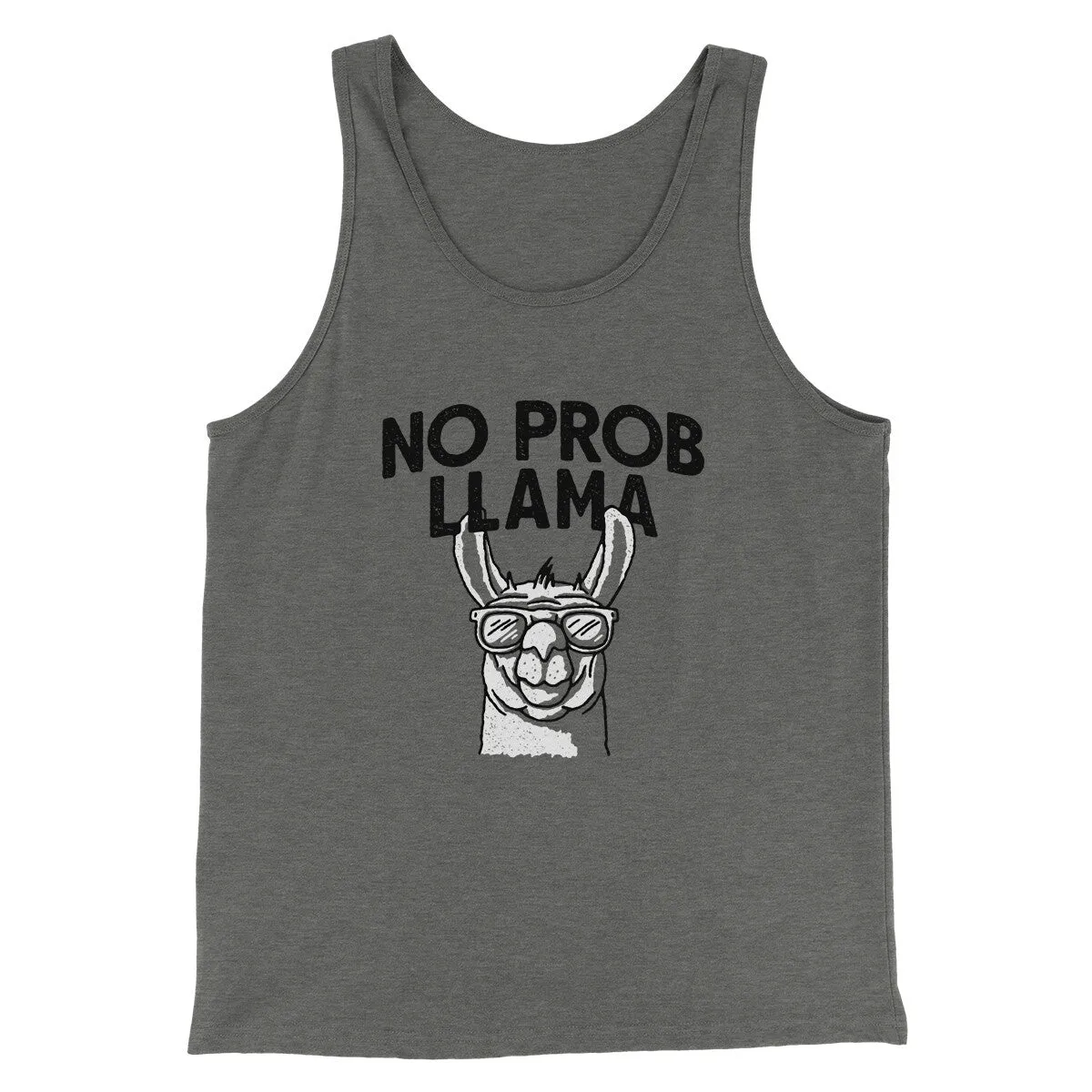 No Prob Llama Men/Unisex Tank Top