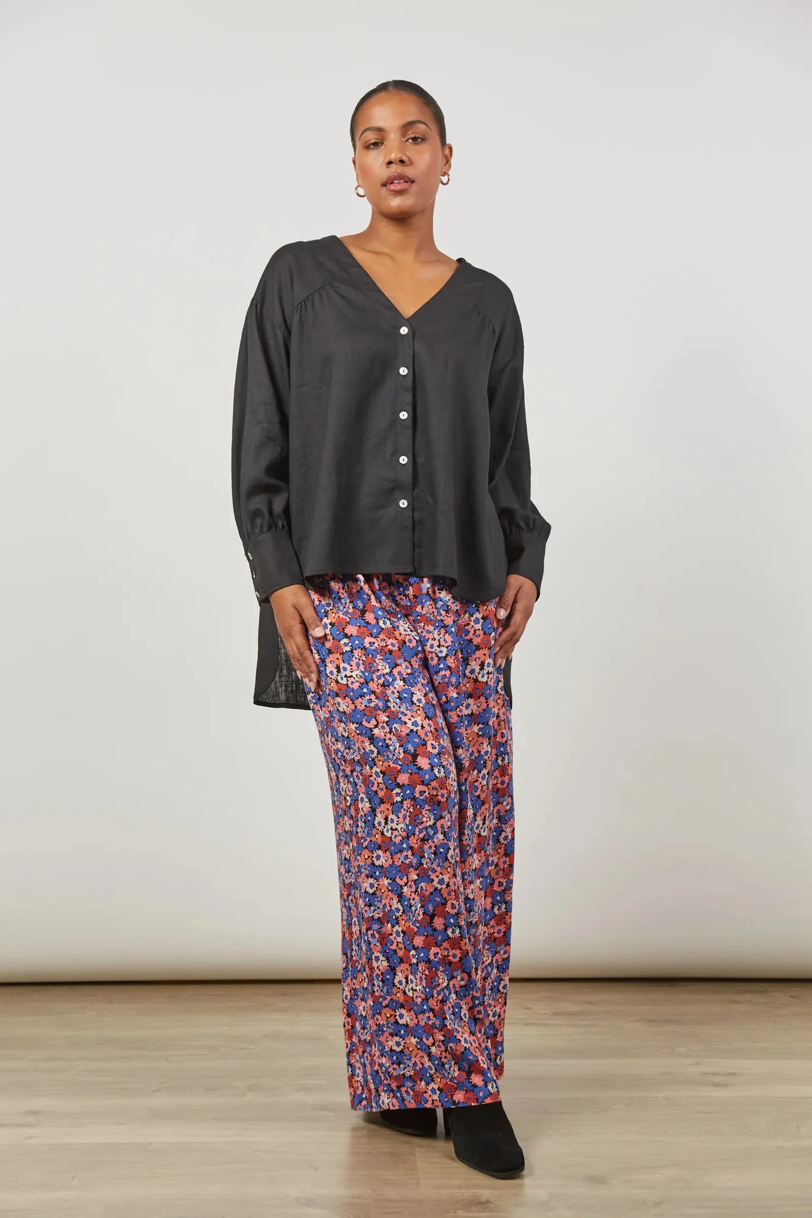Panorama Blouse Onyx