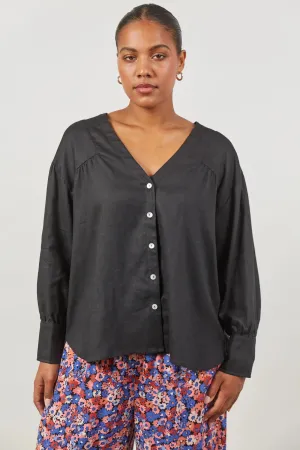 Panorama Blouse Onyx