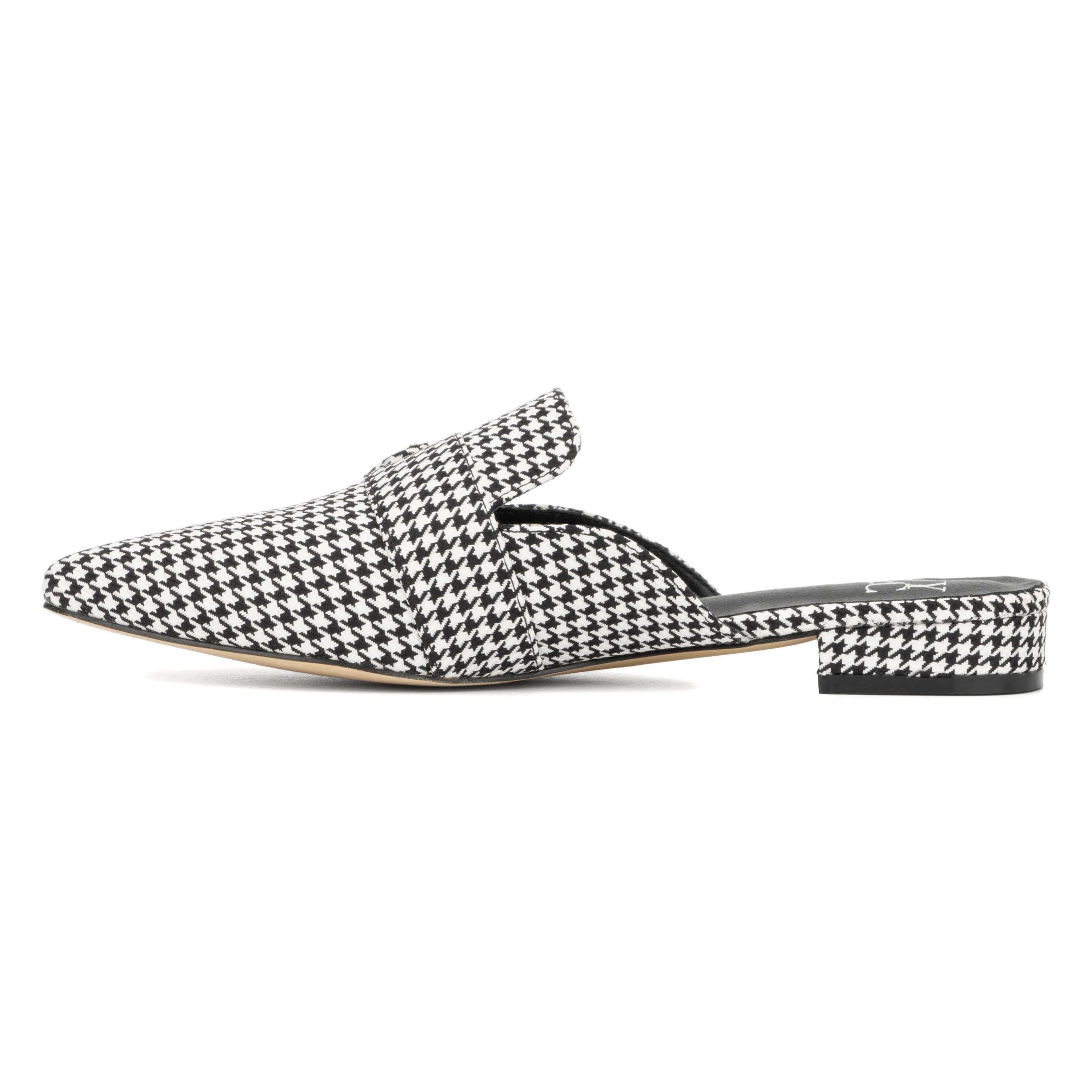 Parker Houndstooth Mules
