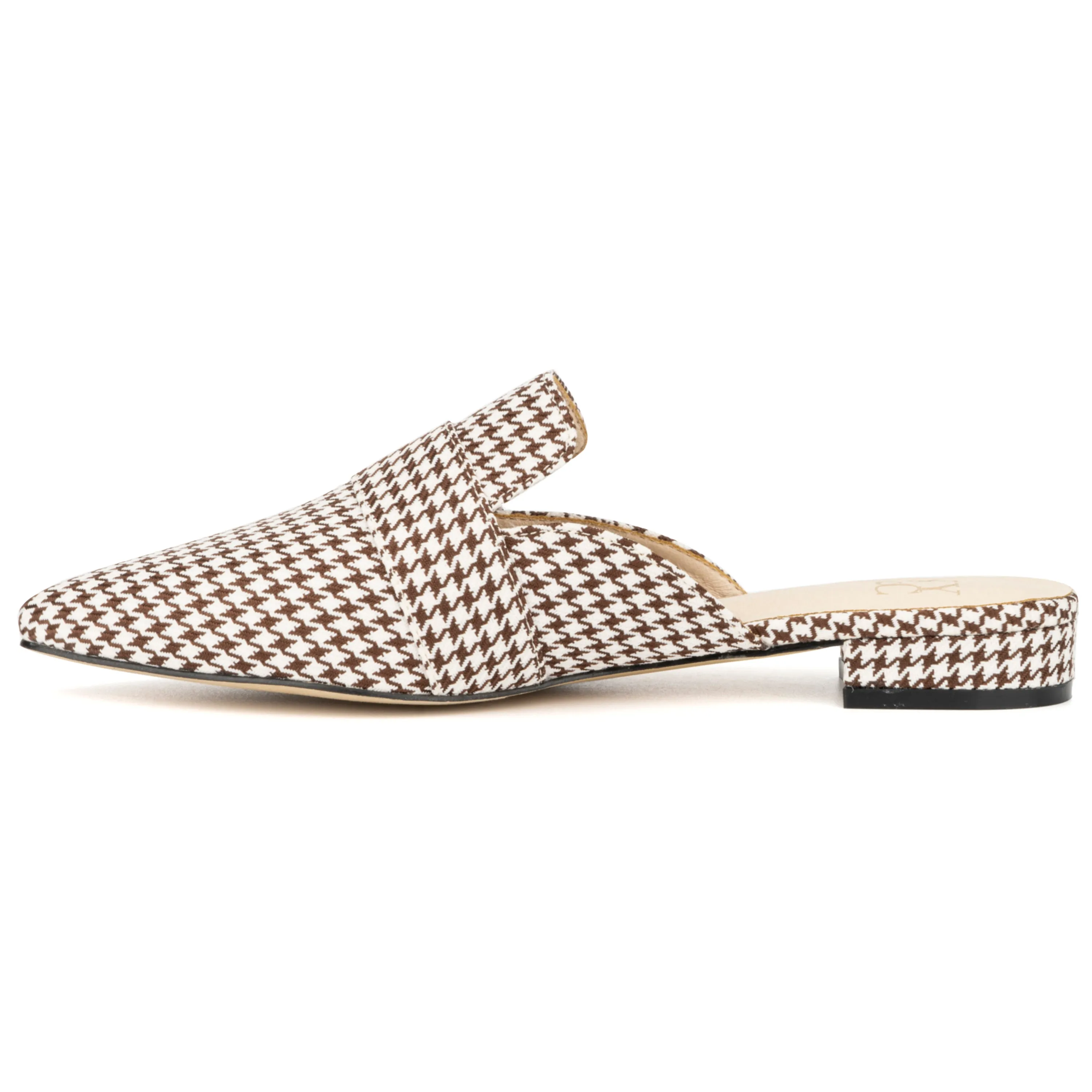 Parker Houndstooth Mules