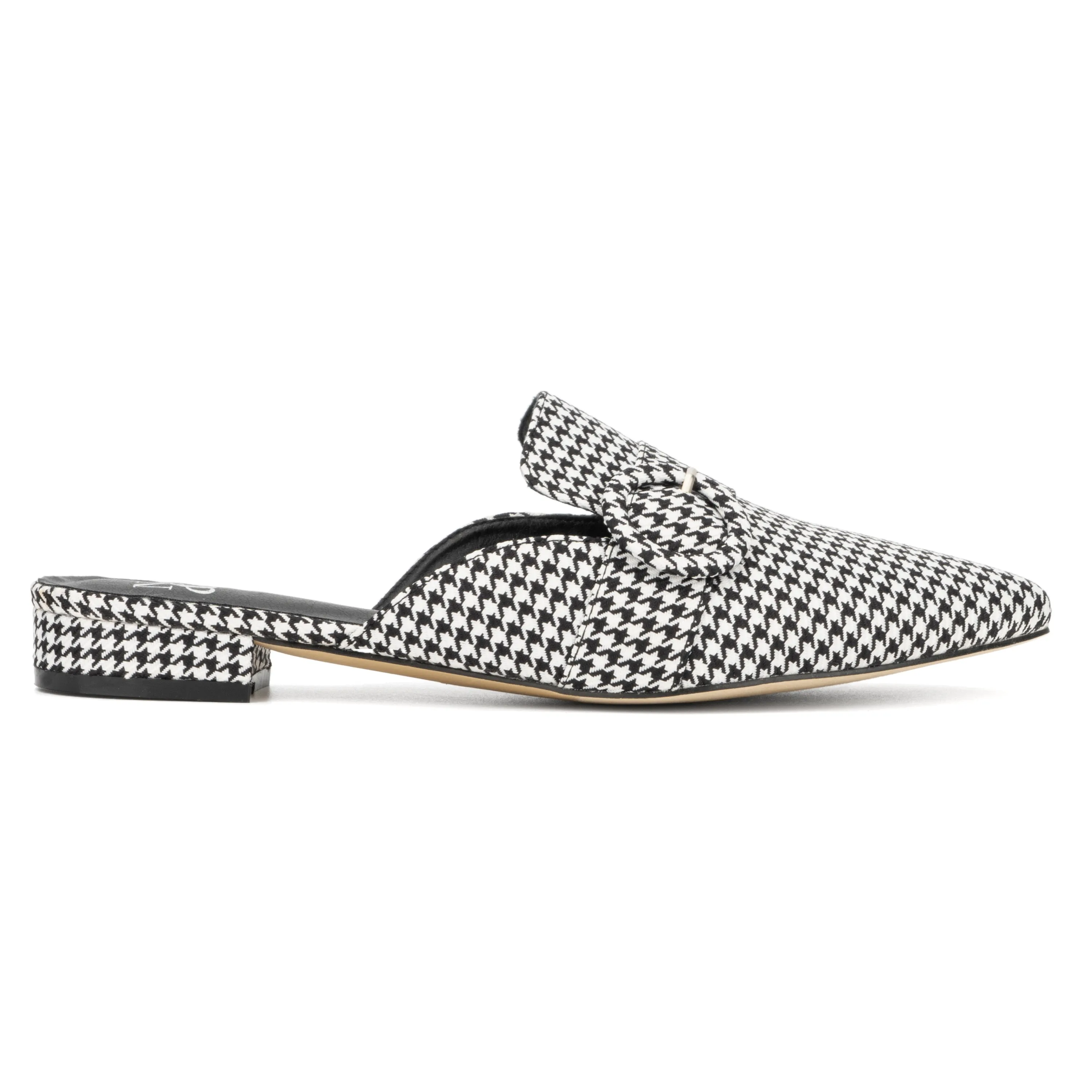 Parker Houndstooth Mules