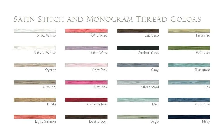 Percale Satin Stitch II - Legacy Linens