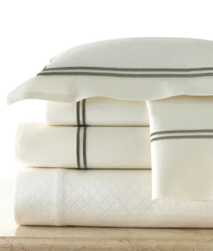 Percale Satin Stitch II - Legacy Linens