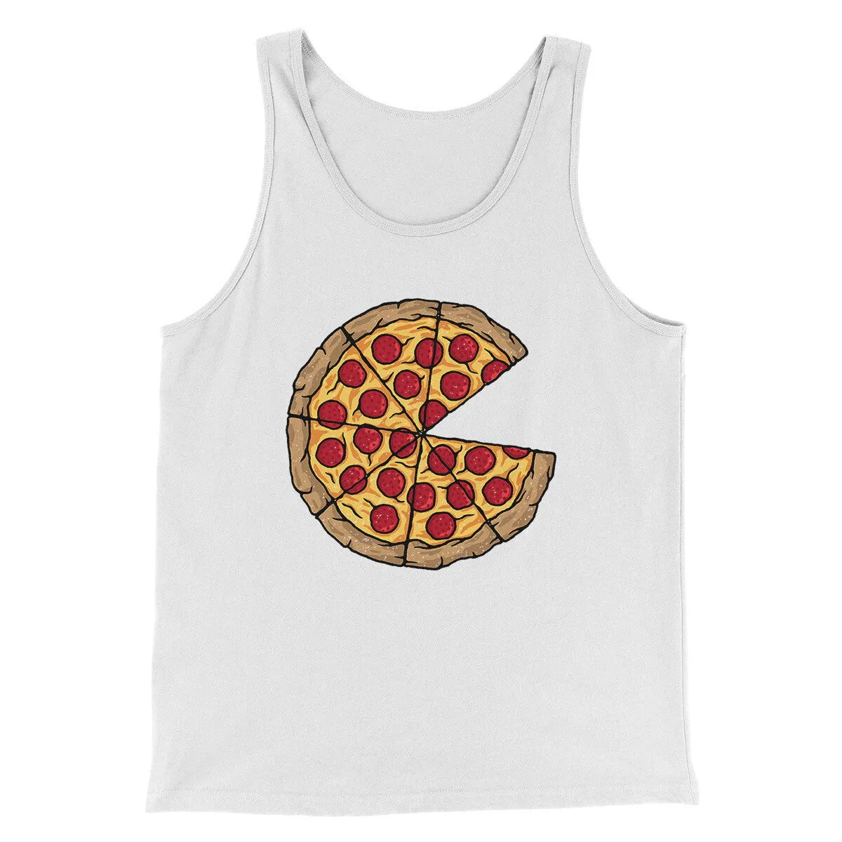 Pizza Slice Couple's Shirt Men/Unisex Tank Top