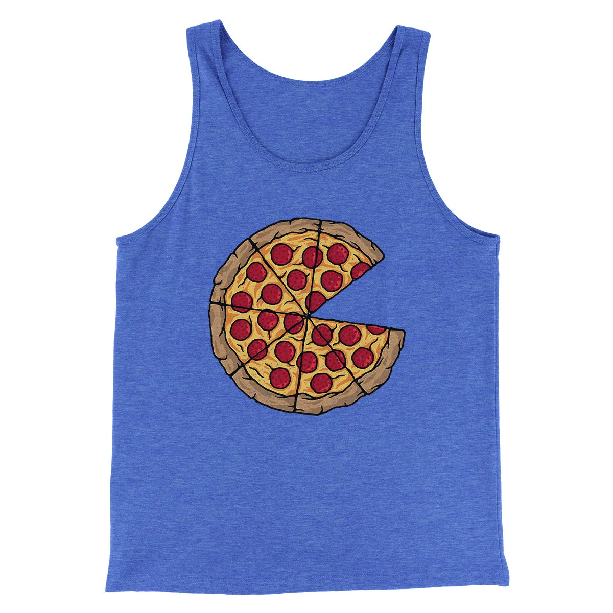 Pizza Slice Couple's Shirt Men/Unisex Tank Top