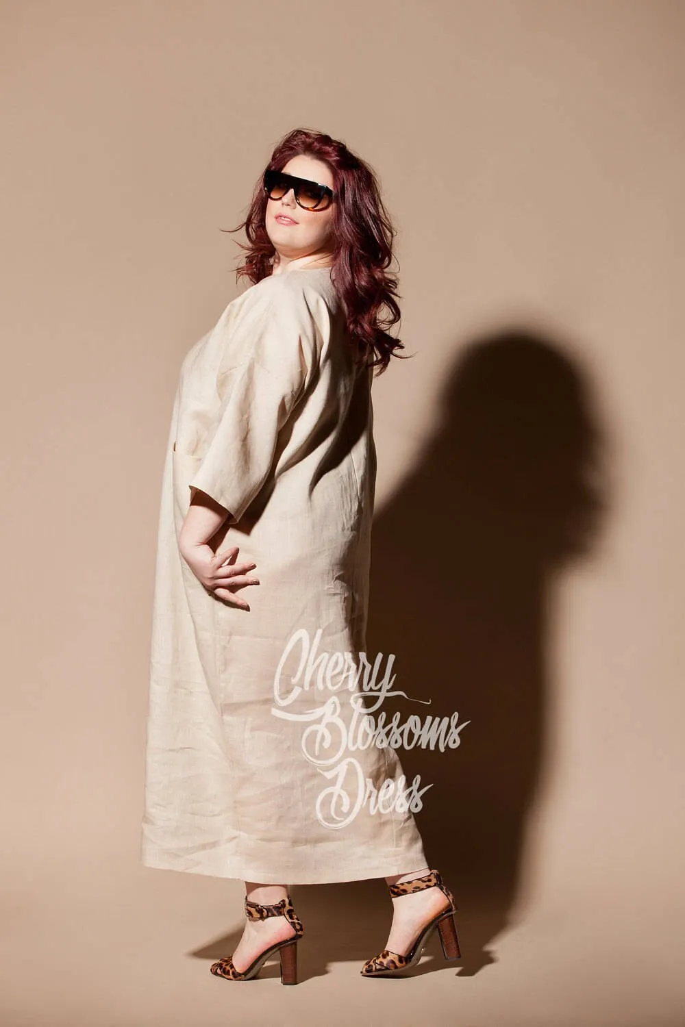 Plus Size Linen, Linen Kaftan Dress, Simple Wedding Dress, Plus Size Clothing, Linen Dress, Linen Clothing, Loose Maxi Dress, Pocket Dress