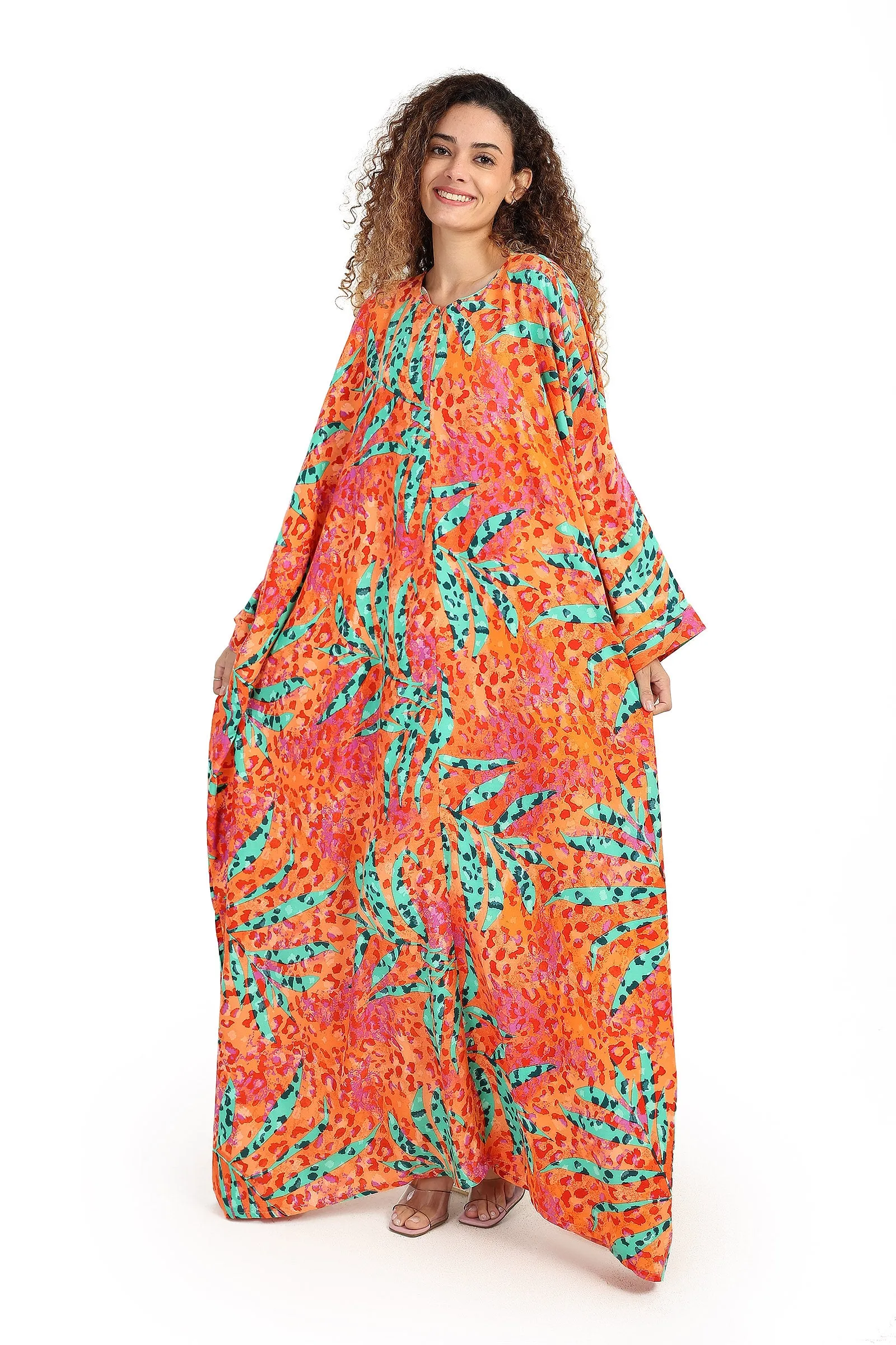 Printed Maxi Abaya