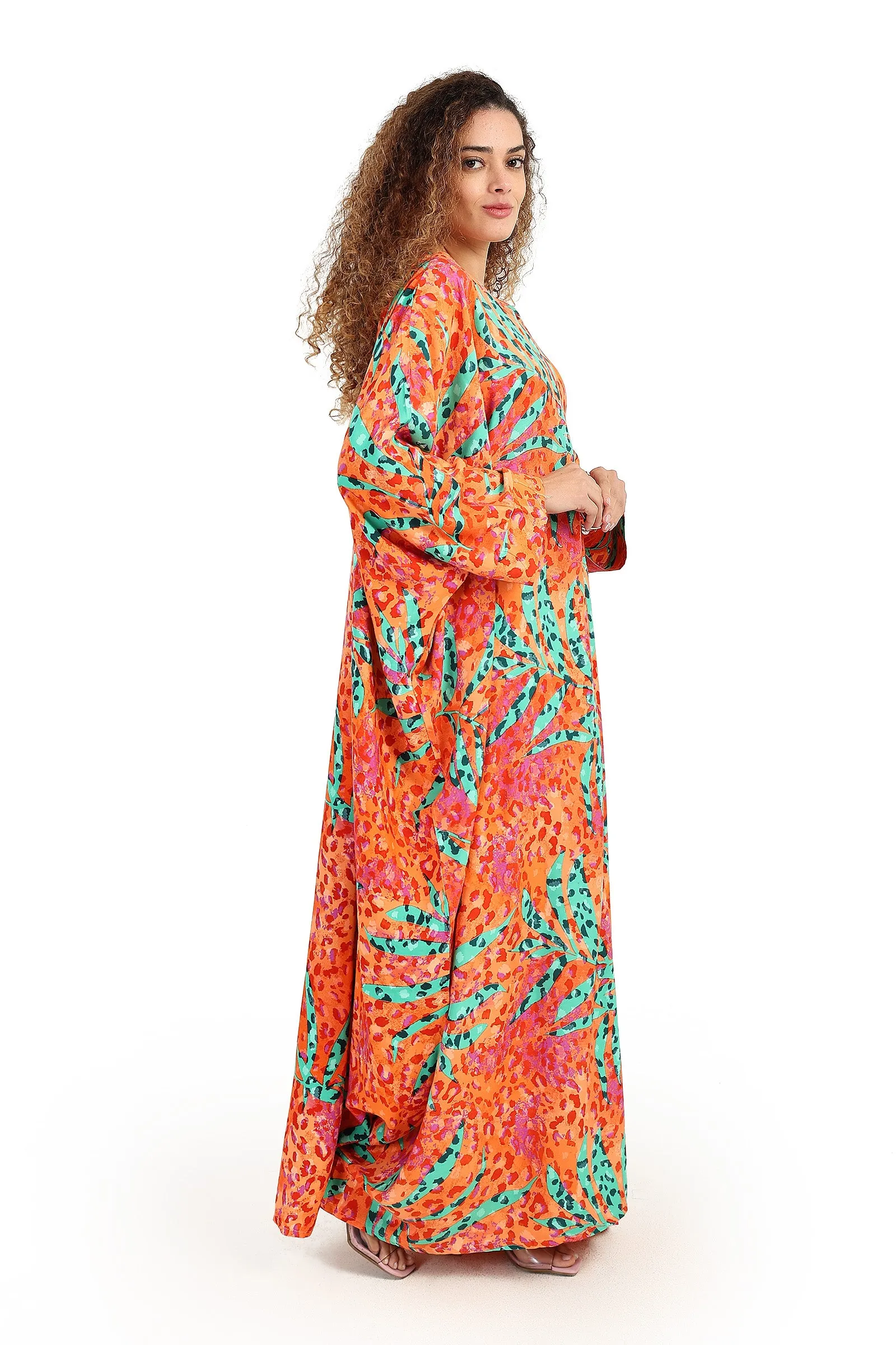 Printed Maxi Abaya