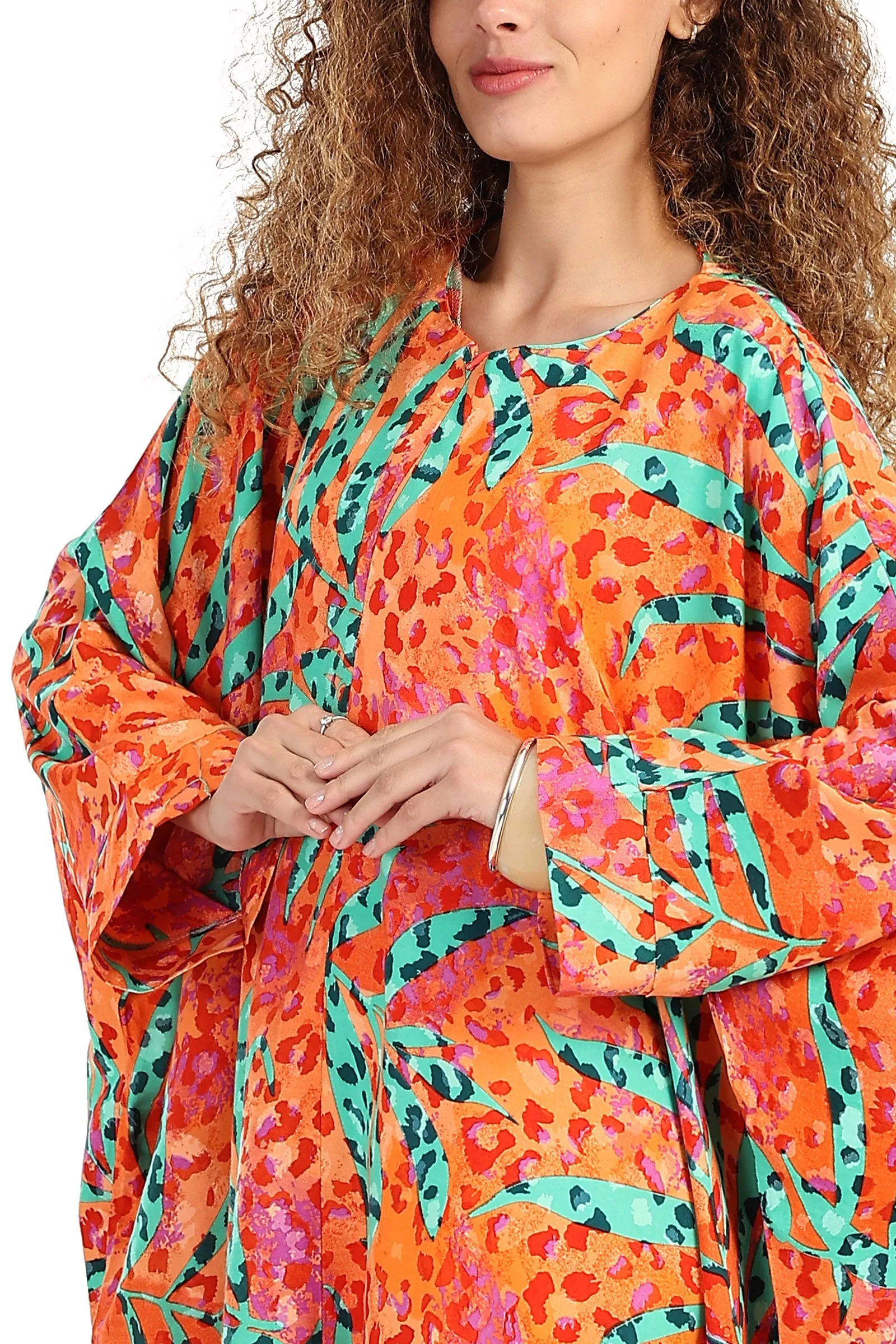 Printed Maxi Abaya
