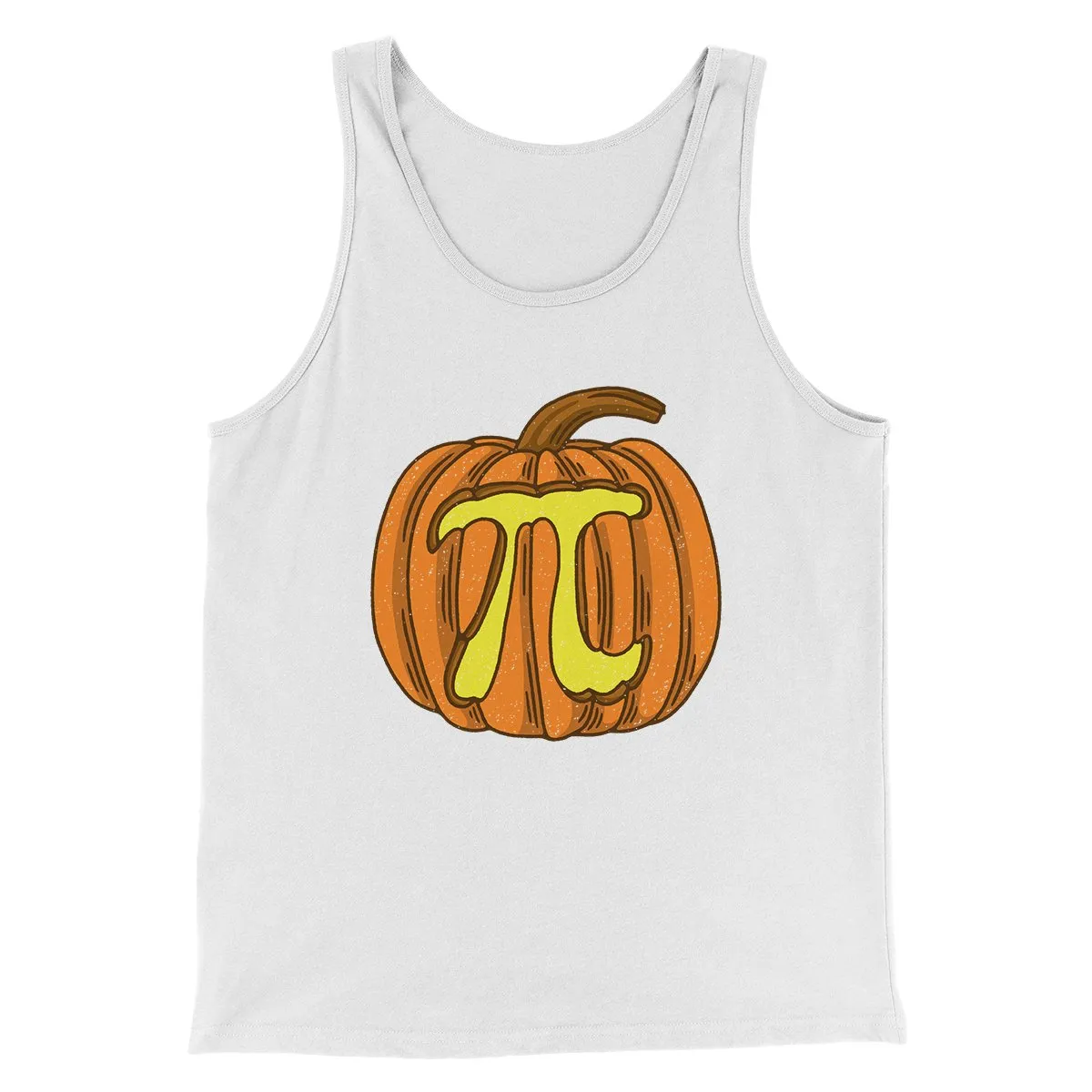 Pumpkin Pi Funny Thanksgiving Men/Unisex Tank Top