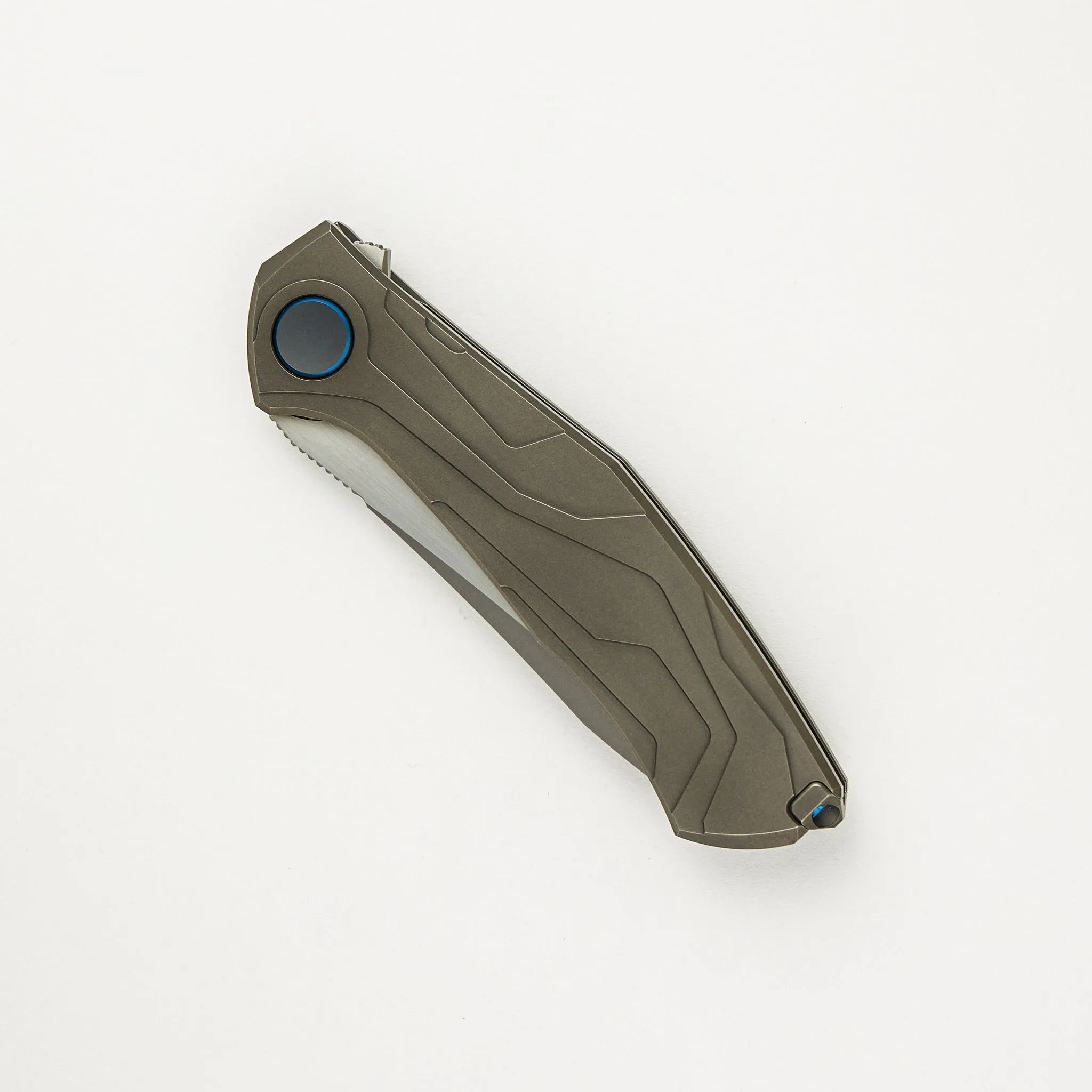 "Limited Edition" Kami Flipper - S110V Blade - Titanium Handle - MRBS (Sinkevich Design)