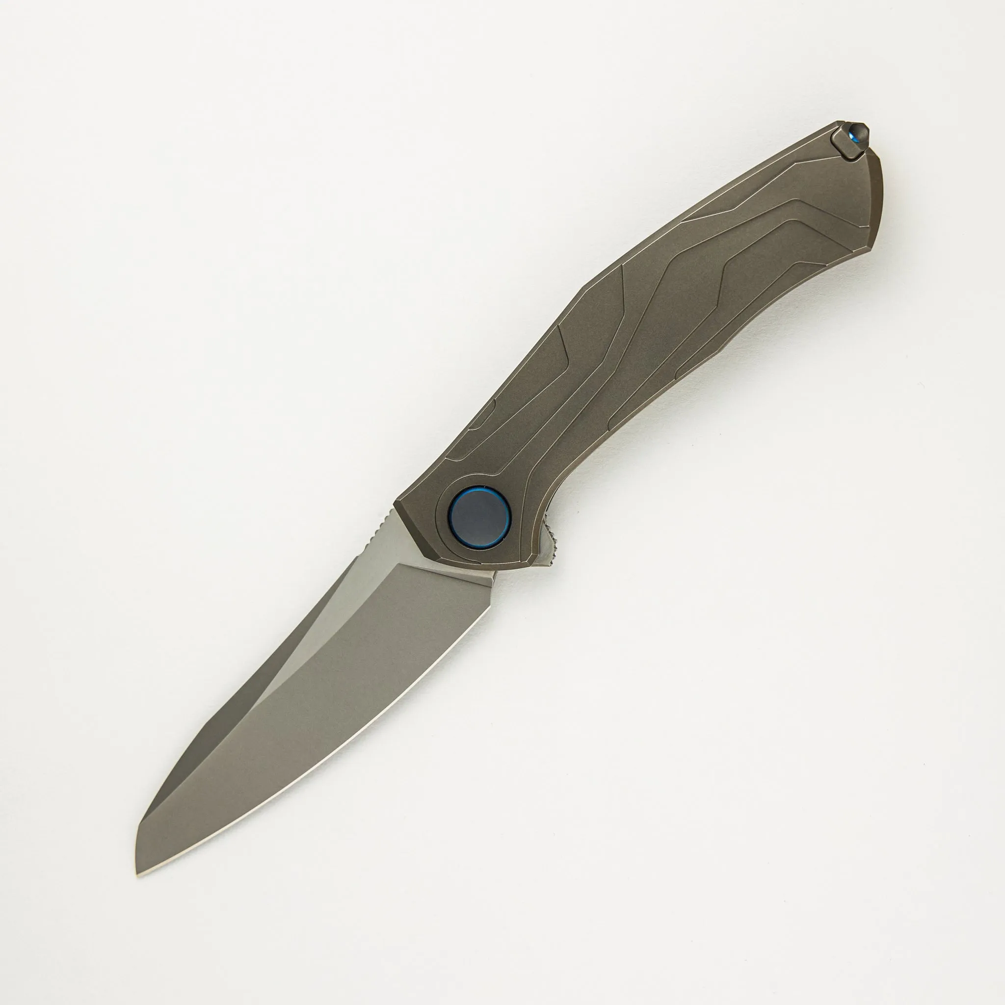 "Limited Edition" Kami Flipper - S110V Blade - Titanium Handle - MRBS (Sinkevich Design)