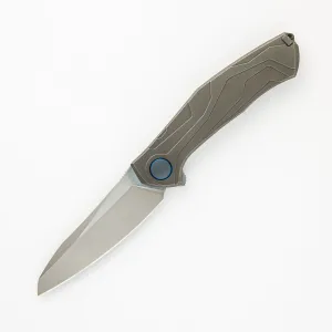 "Limited Edition" Kami Flipper - S110V Blade - Titanium Handle - MRBS (Sinkevich Design)