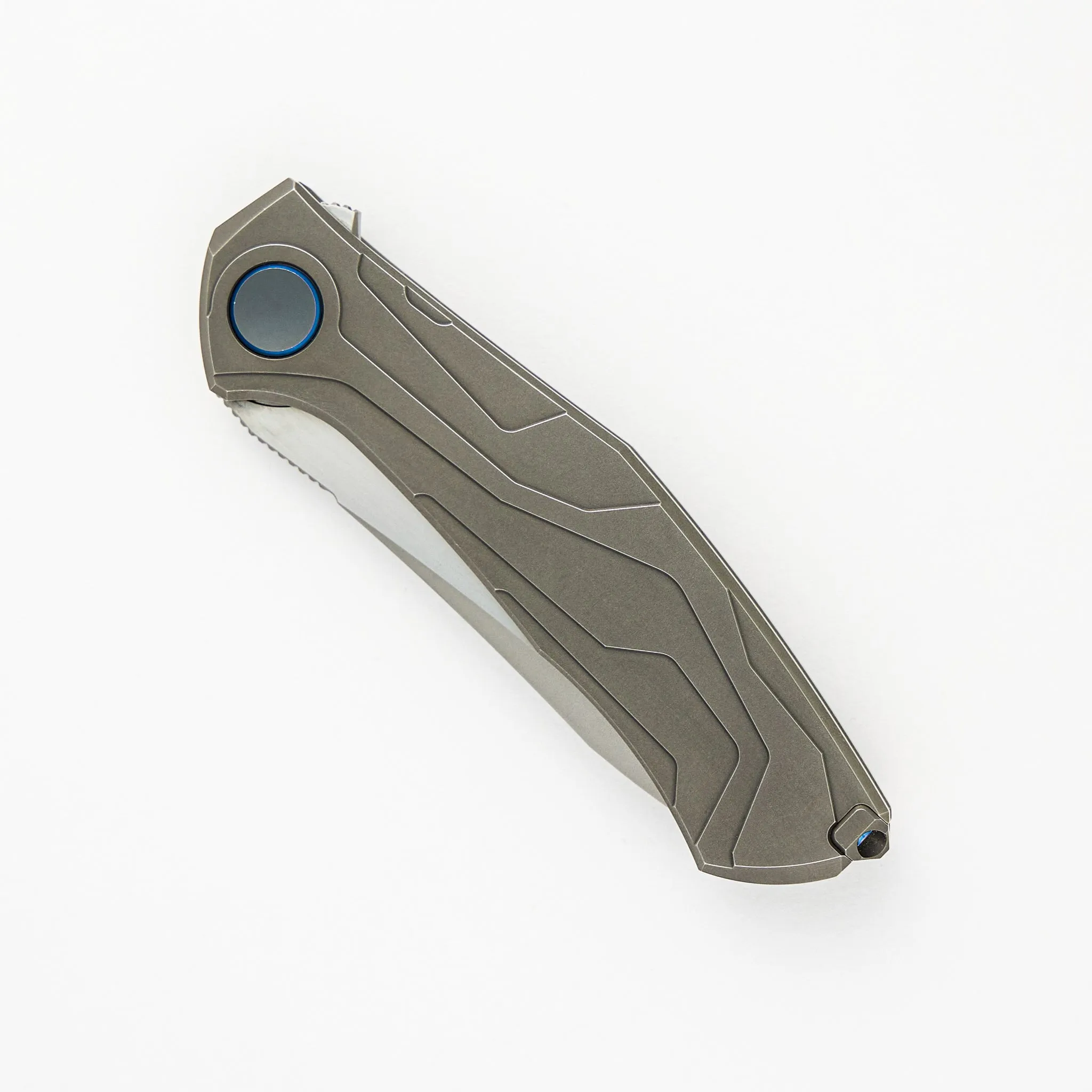 "Limited Edition" Kami Flipper - S110V Blade - Titanium Handle - MRBS (Sinkevich Design)