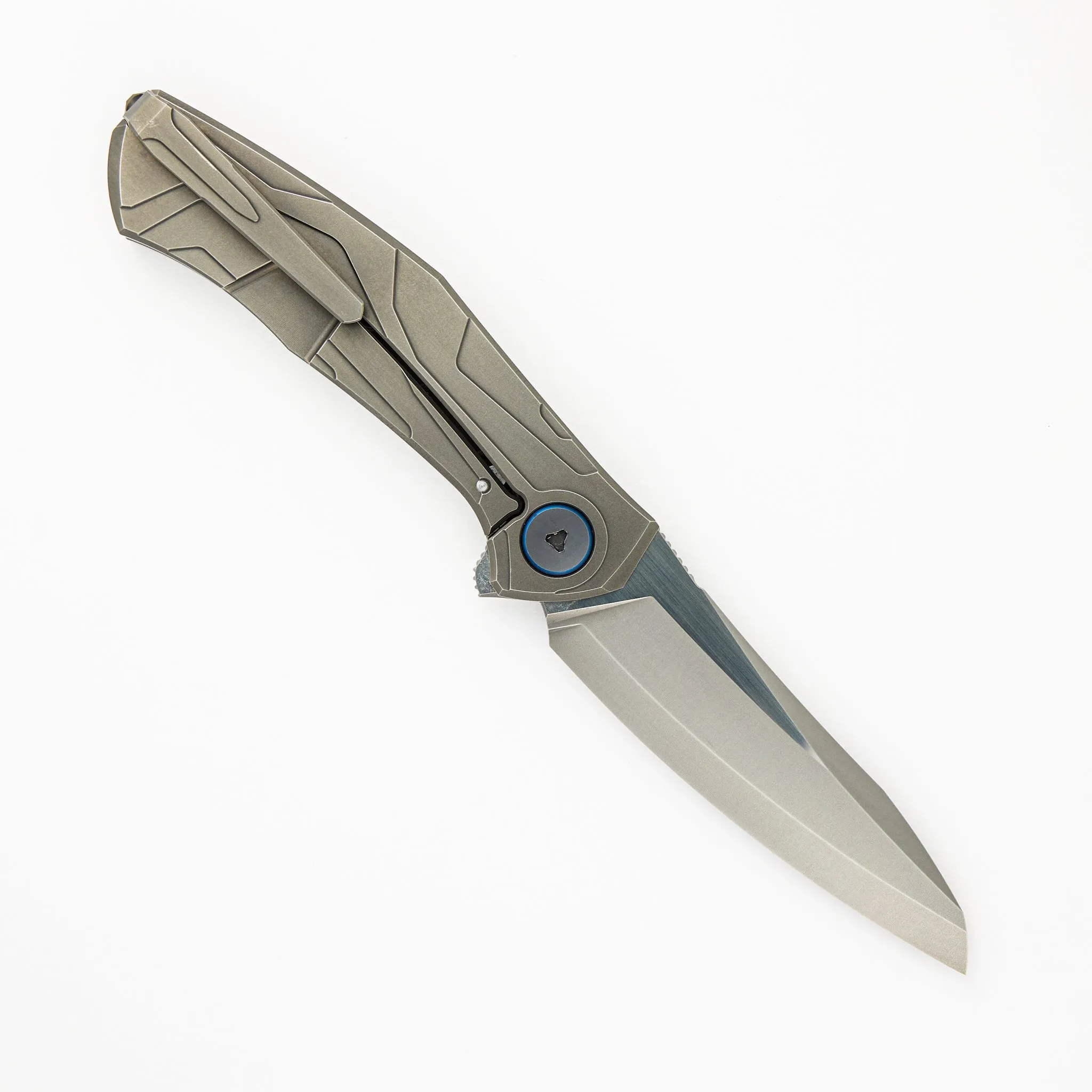 "Limited Edition" Kami Flipper - S110V Blade - Titanium Handle - MRBS (Sinkevich Design)