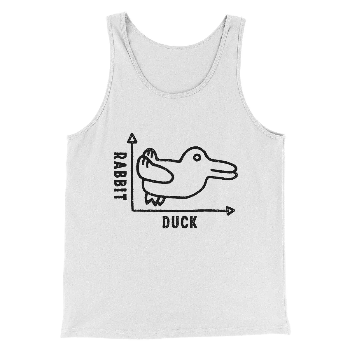 Rabbit Duck Graph Men/Unisex Tank Top