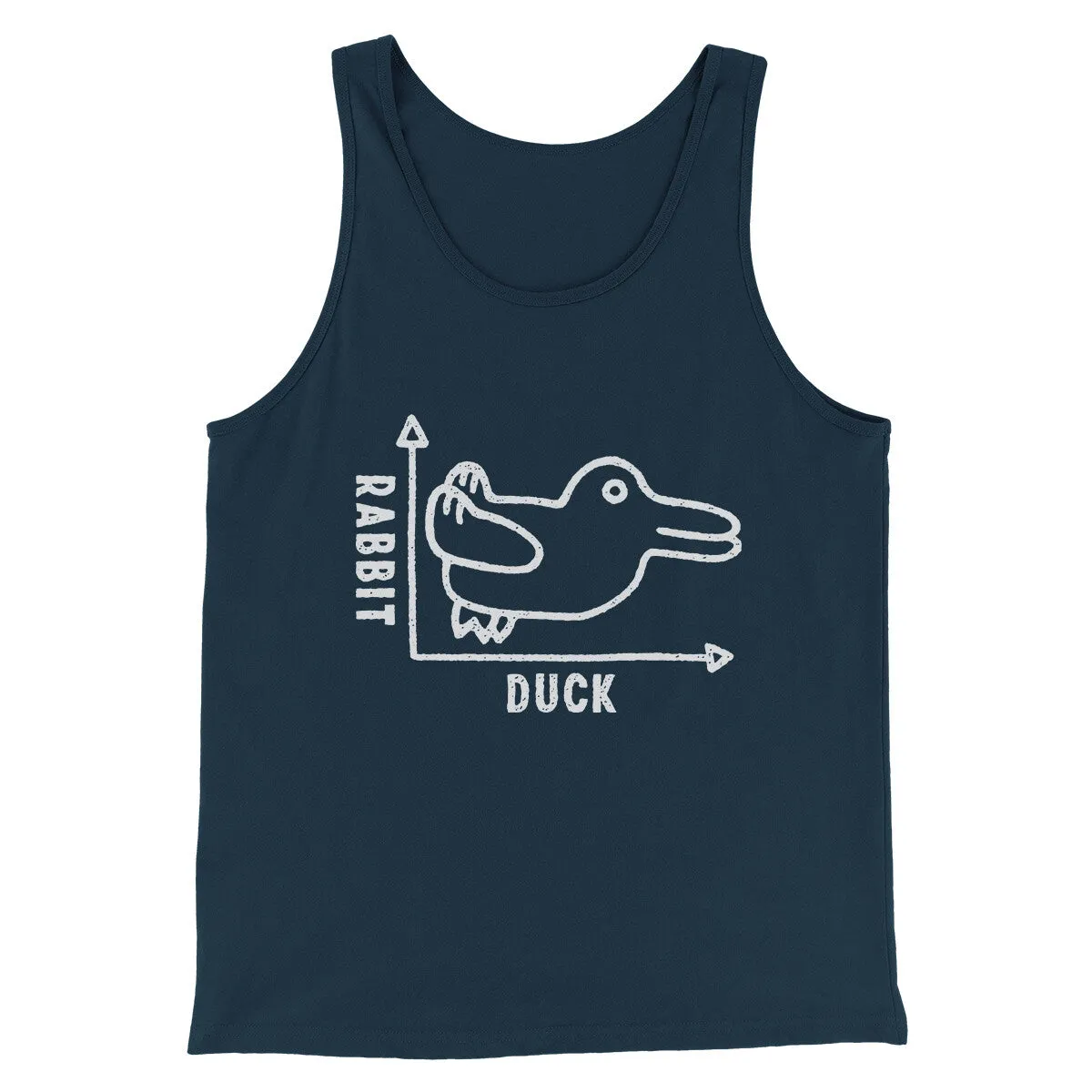 Rabbit Duck Graph Men/Unisex Tank Top