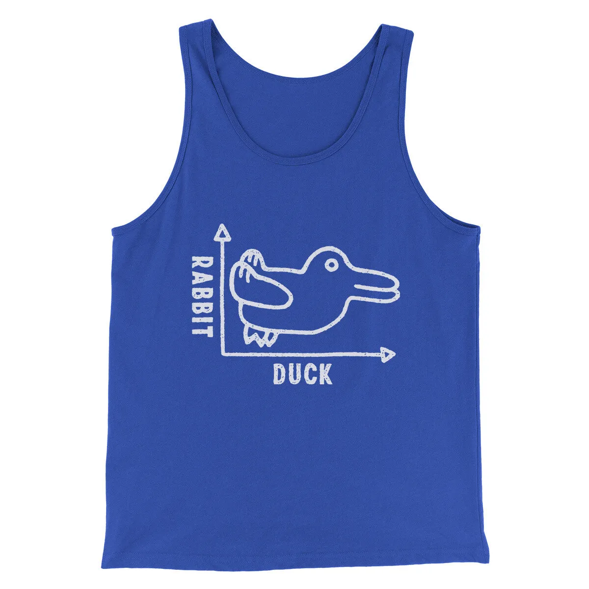 Rabbit Duck Graph Men/Unisex Tank Top