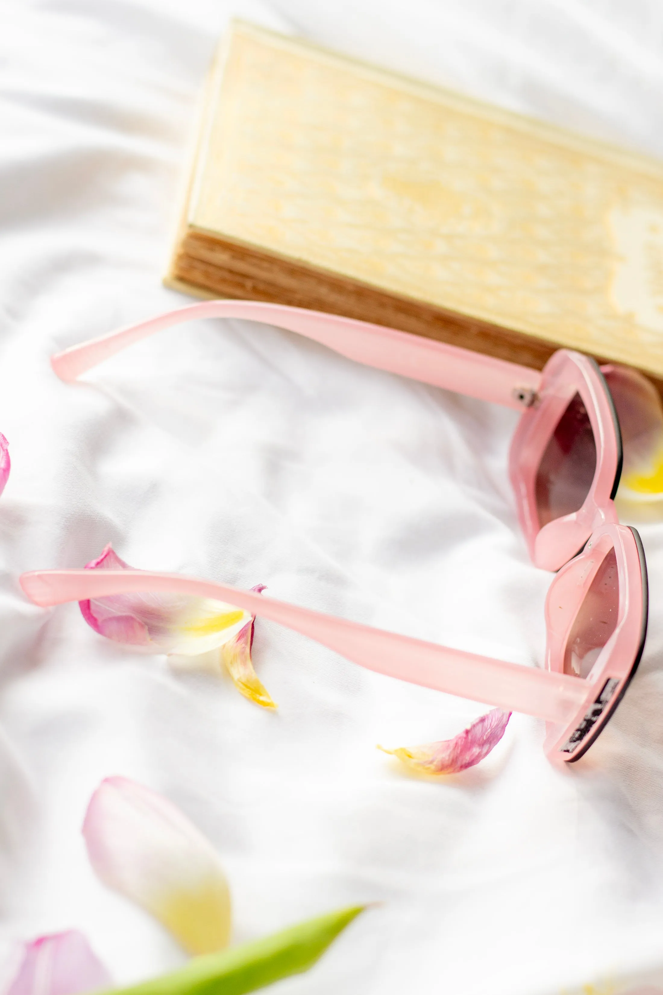 Rectangle Front Lens Side Texture Sunglasses